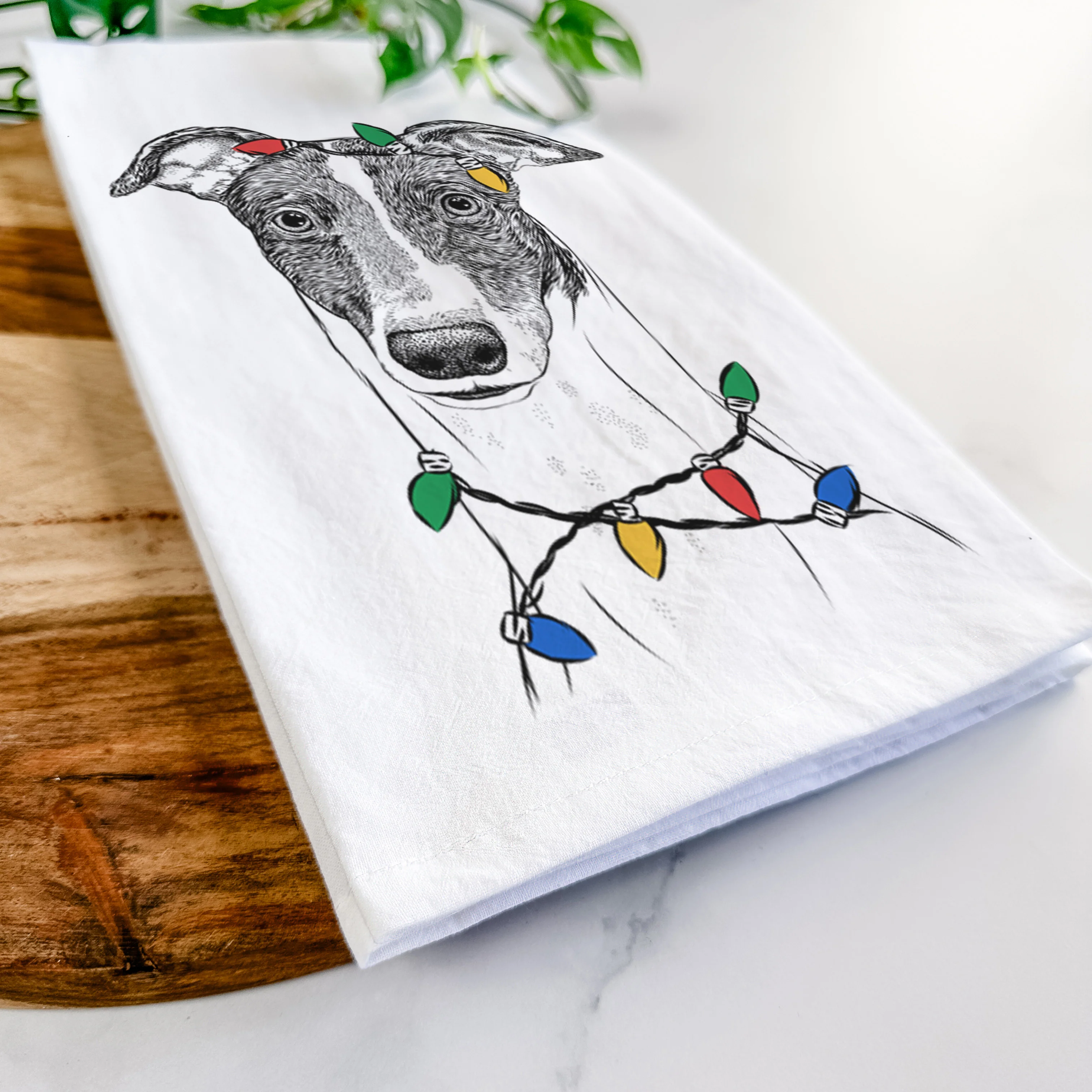 Vyncent the Greyhound Tea Towel - Image 10