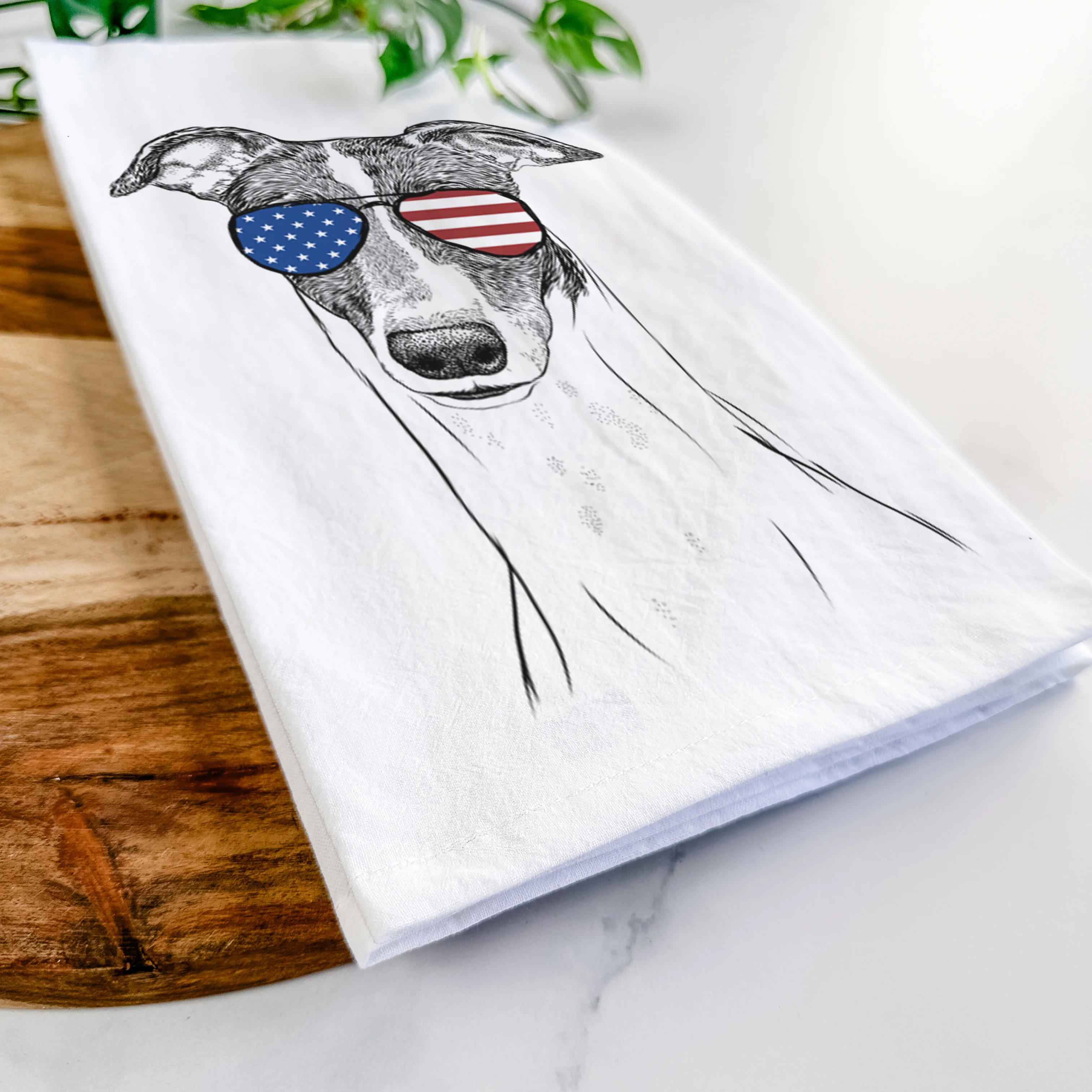 Vyncent the Greyhound Tea Towel - Image 12