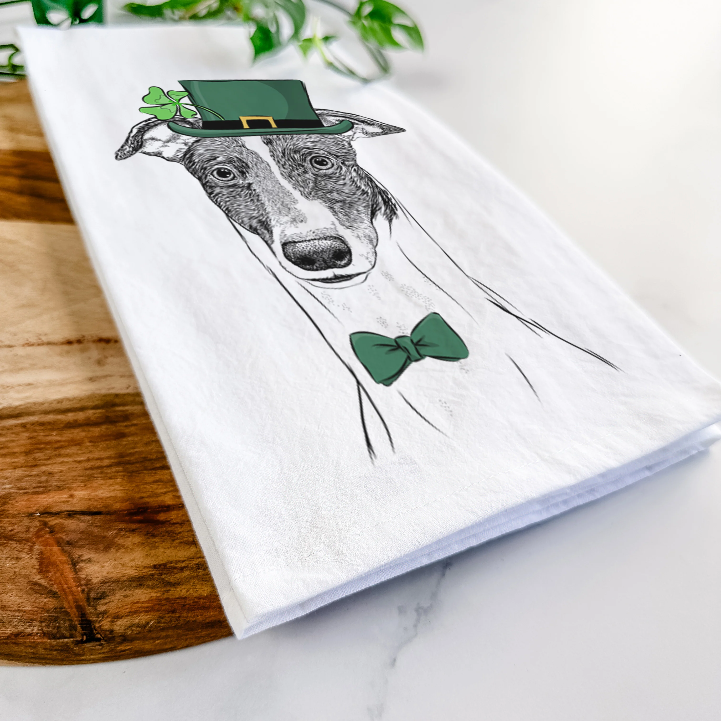 Vyncent the Greyhound Tea Towel - Image 13