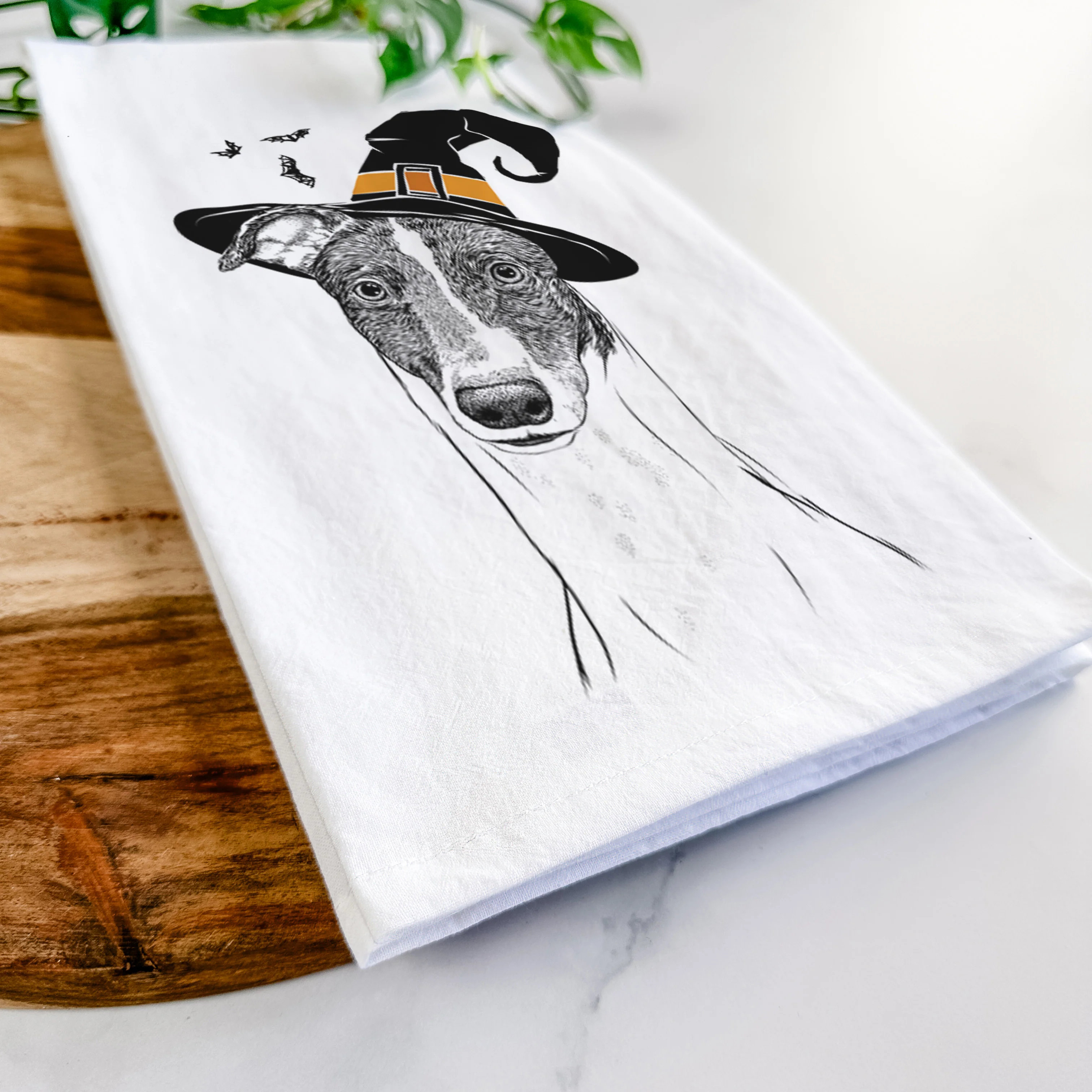 Vyncent the Greyhound Tea Towel - Image 8