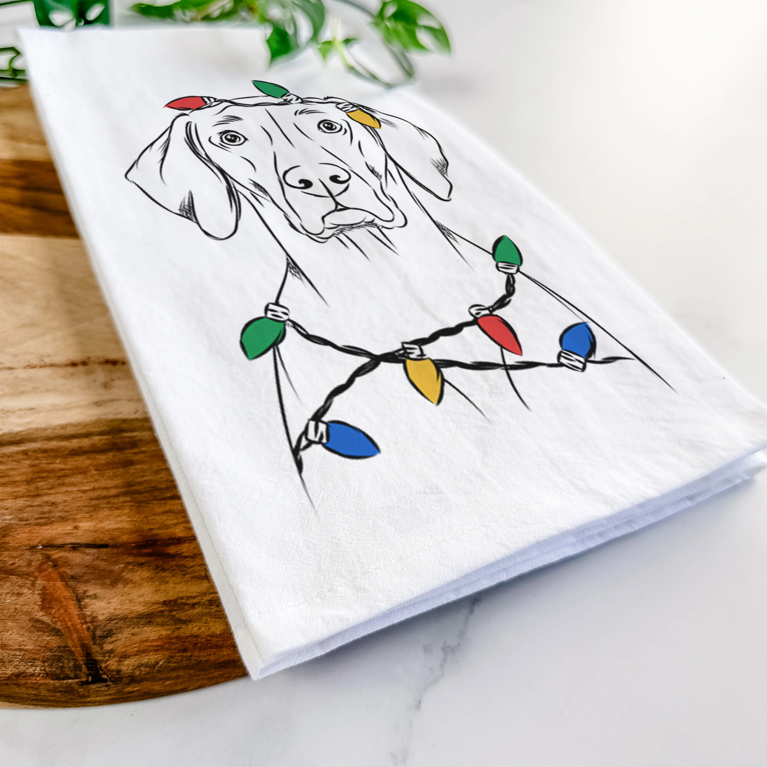 Walter the Weimaraner Tea Towel - Image 10
