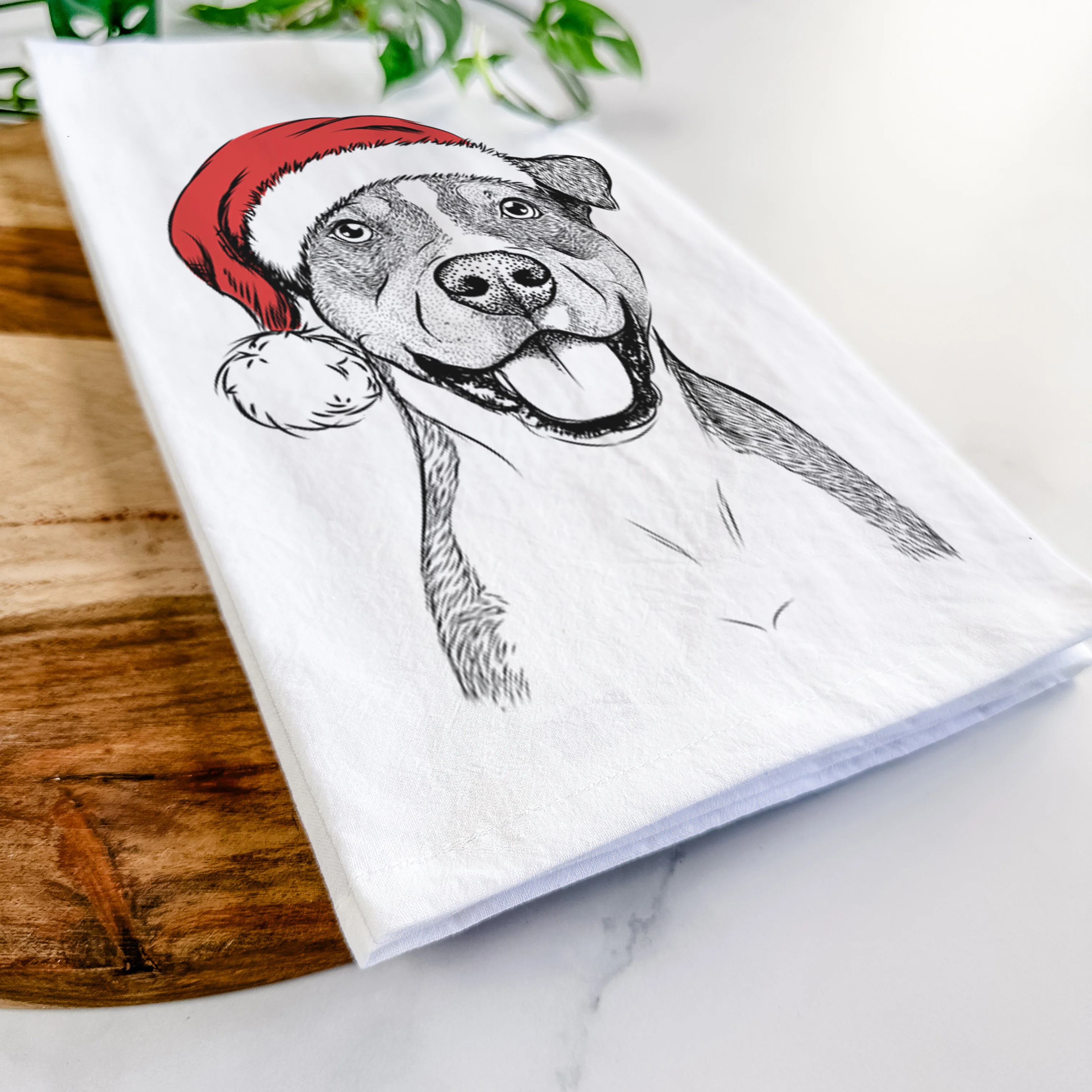 Wendy the Mixed Breed Tea Towel - Image 9