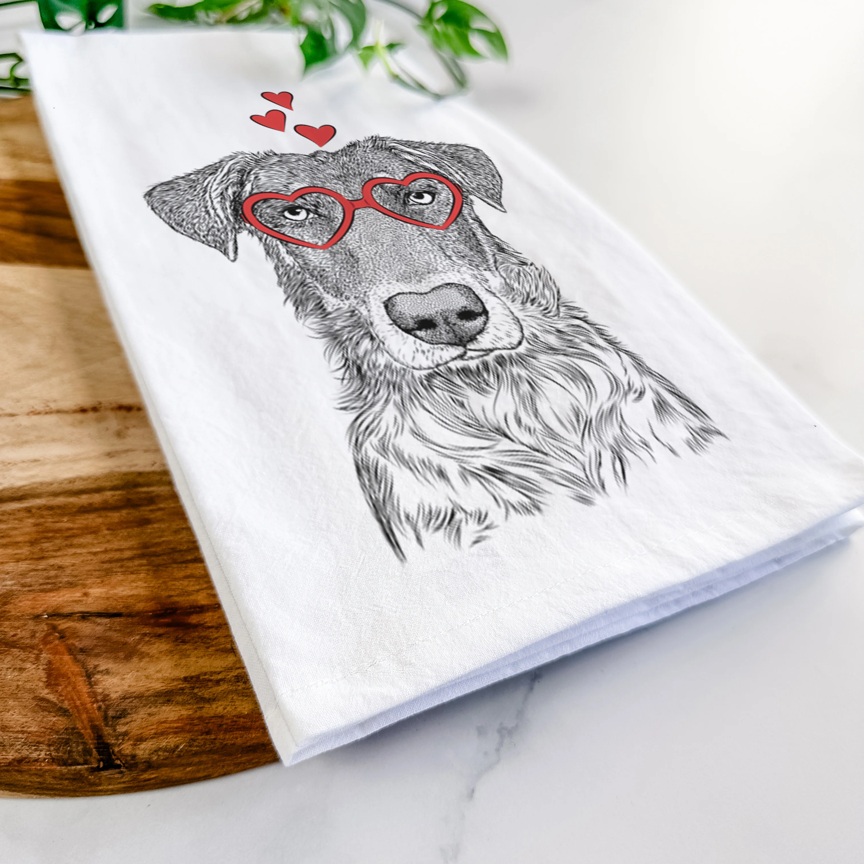 Wesson the Beauceron Tea Towel - Image 6
