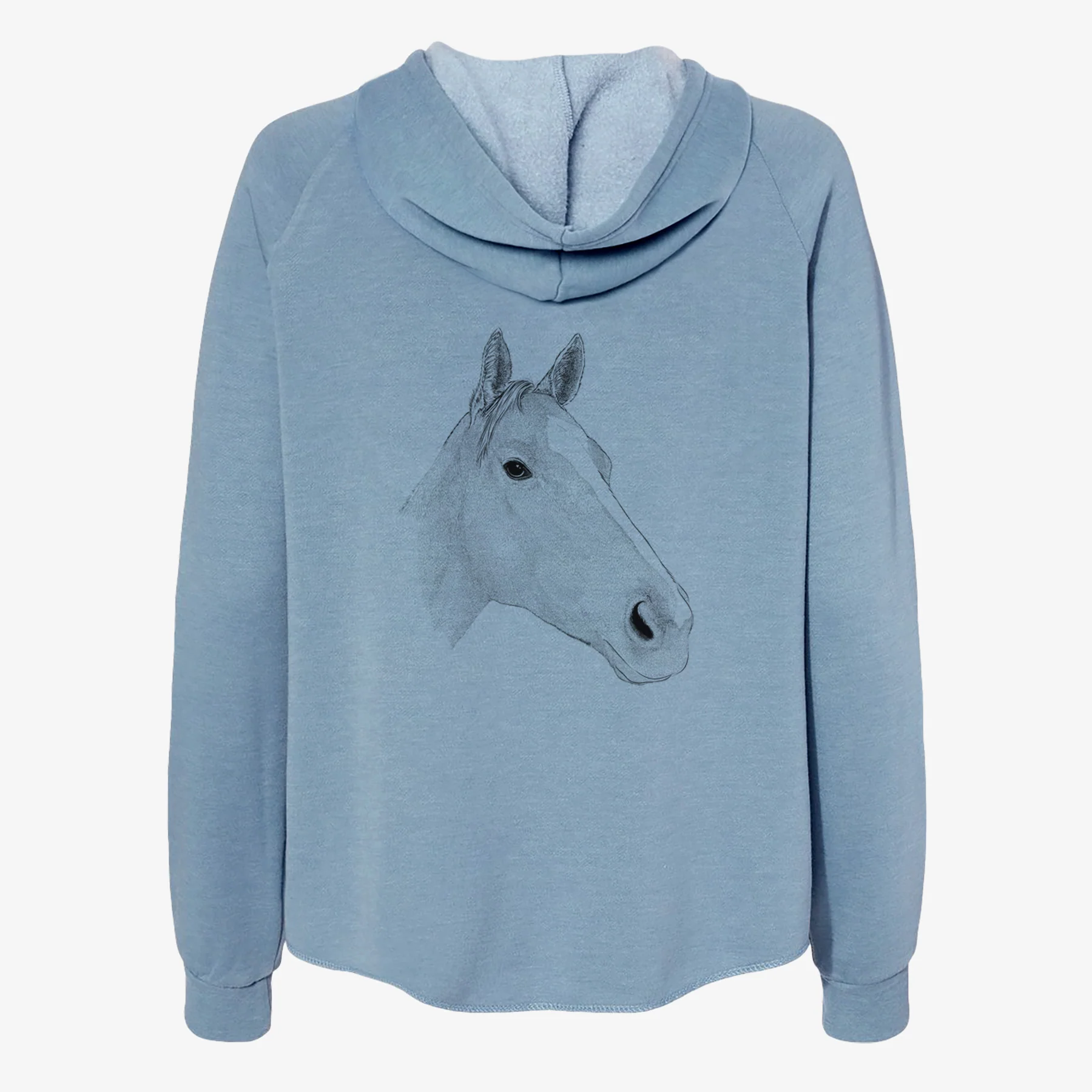 Westley the Horse - Women's Cali Wave Zip-Up Sweatshirt - Image 6