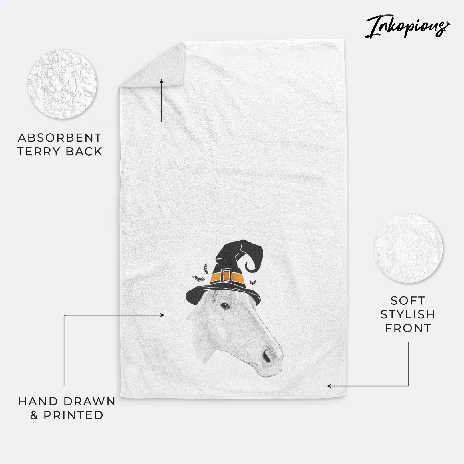 Westley the Horse Decorative Hand Towel - Image 19