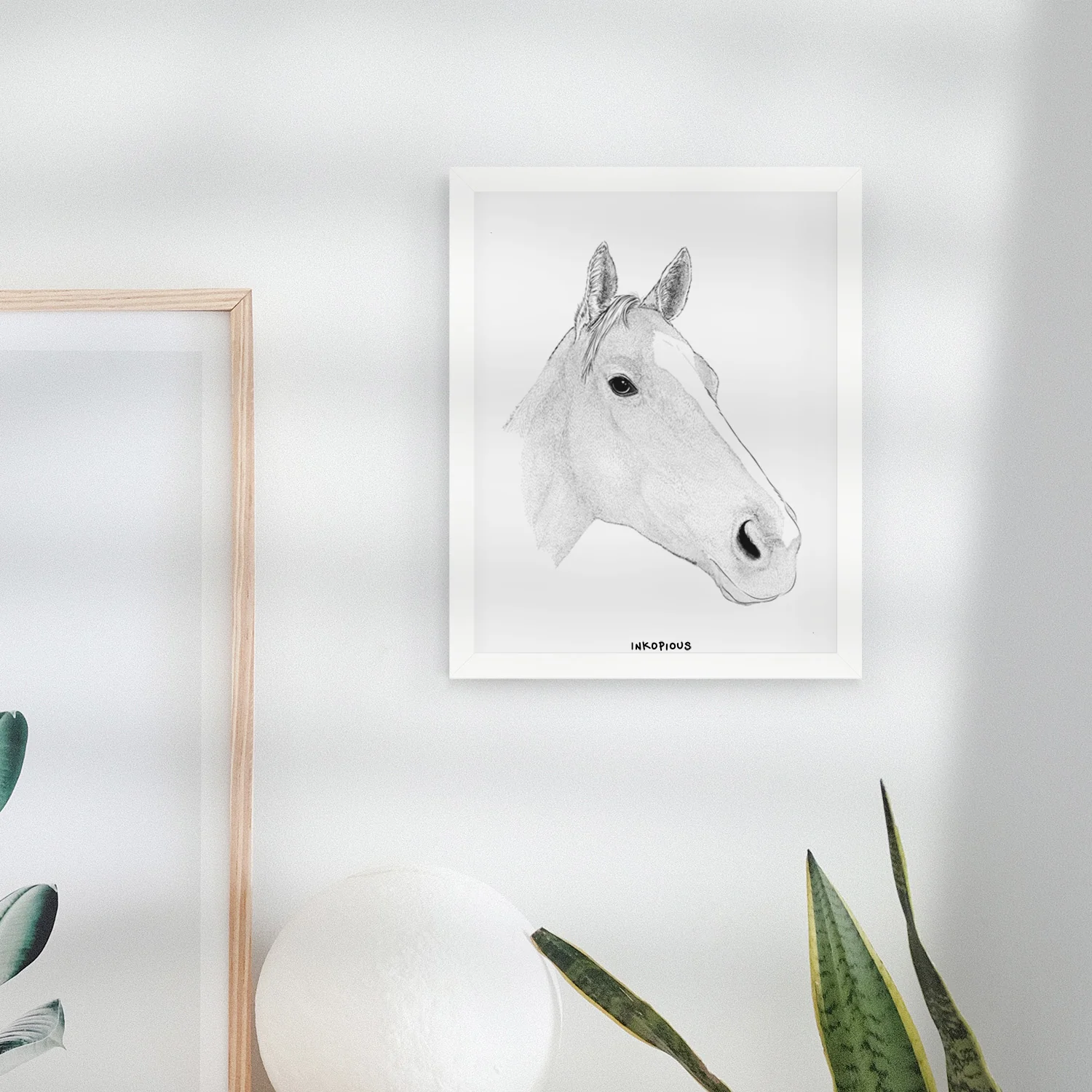 Westley the Horse Art Print - Image 4