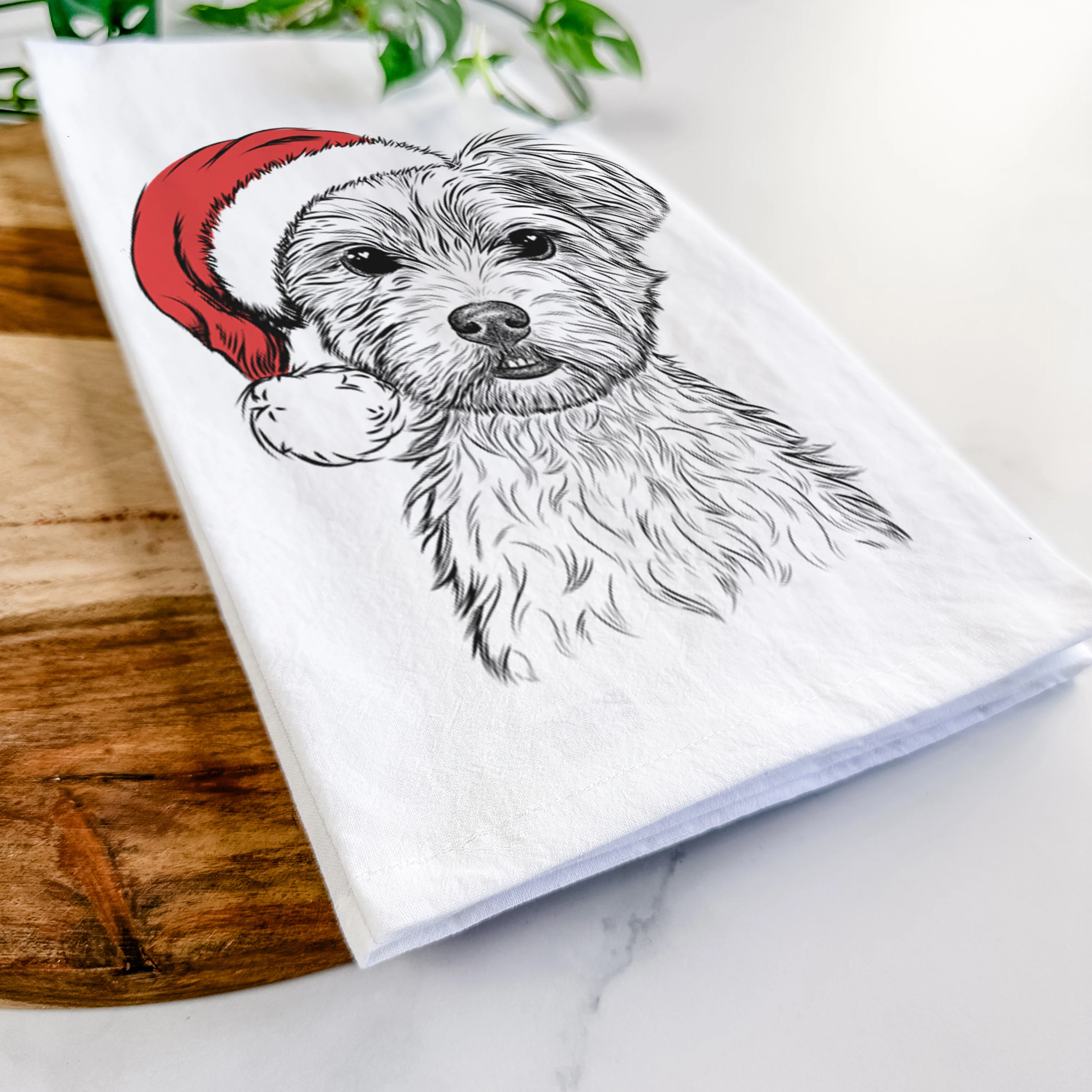 William Mitchell Newman the Yorkshire Terrier Tea Towel - Image 9