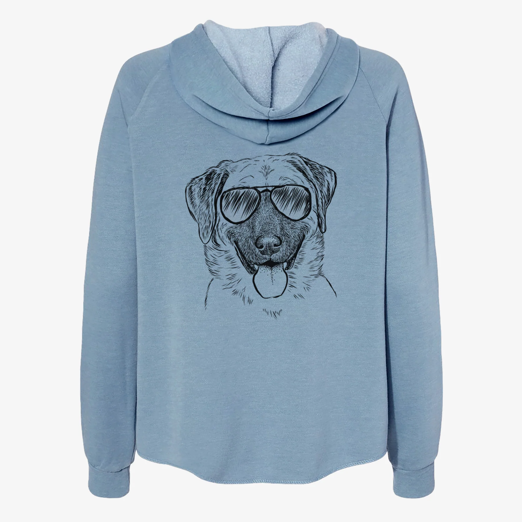 Willow the Anatolian Shepherd - Women's Cali Wave Zip-Up Sweatshirt - Image 9