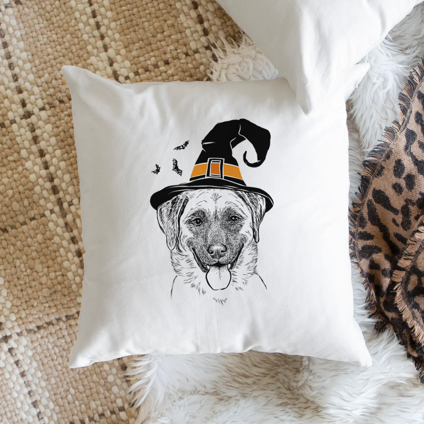 Willow the Anatolian Shepherd - Throw Pillow Cover - Image 2