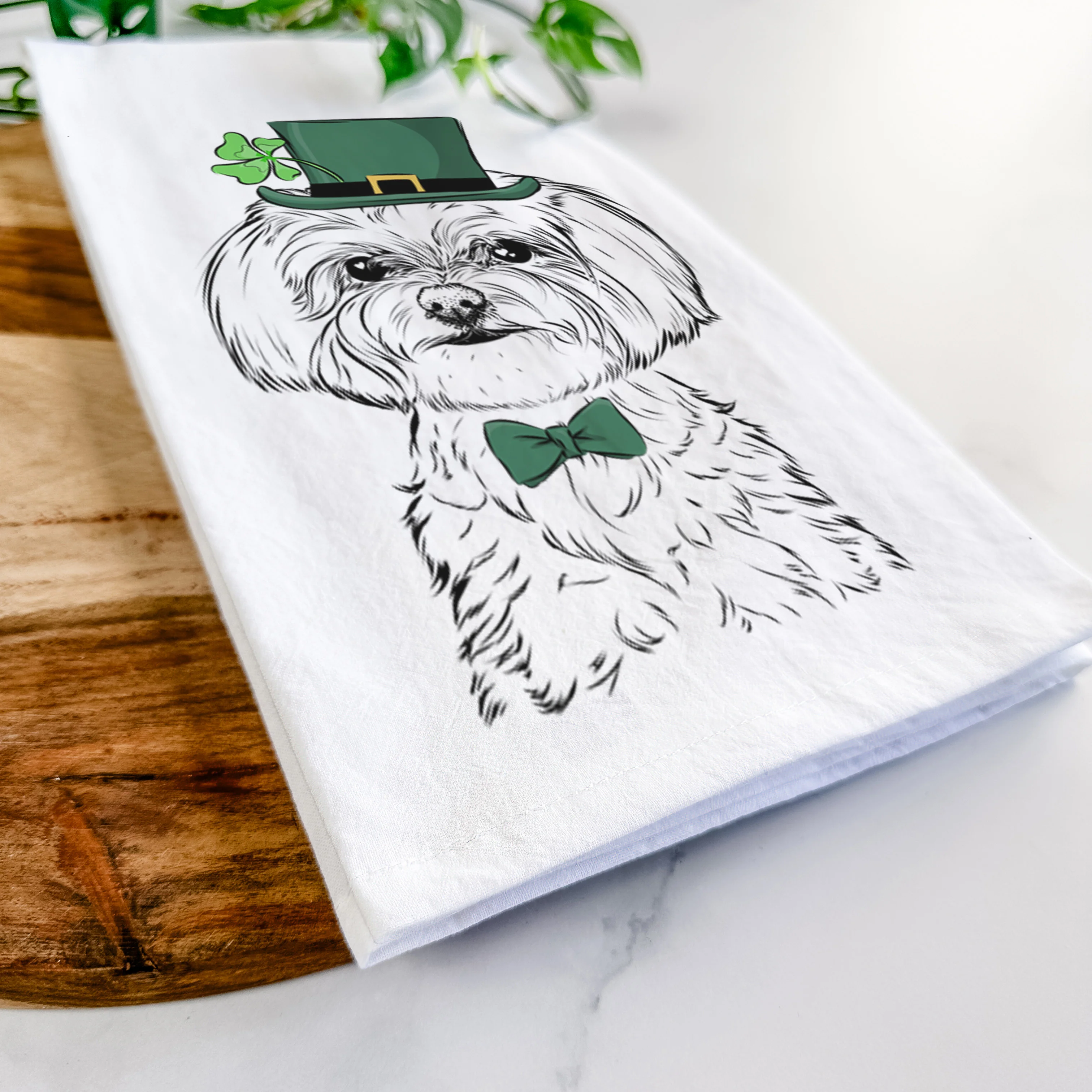 Willow the Maltese Tea Towel - Image 13