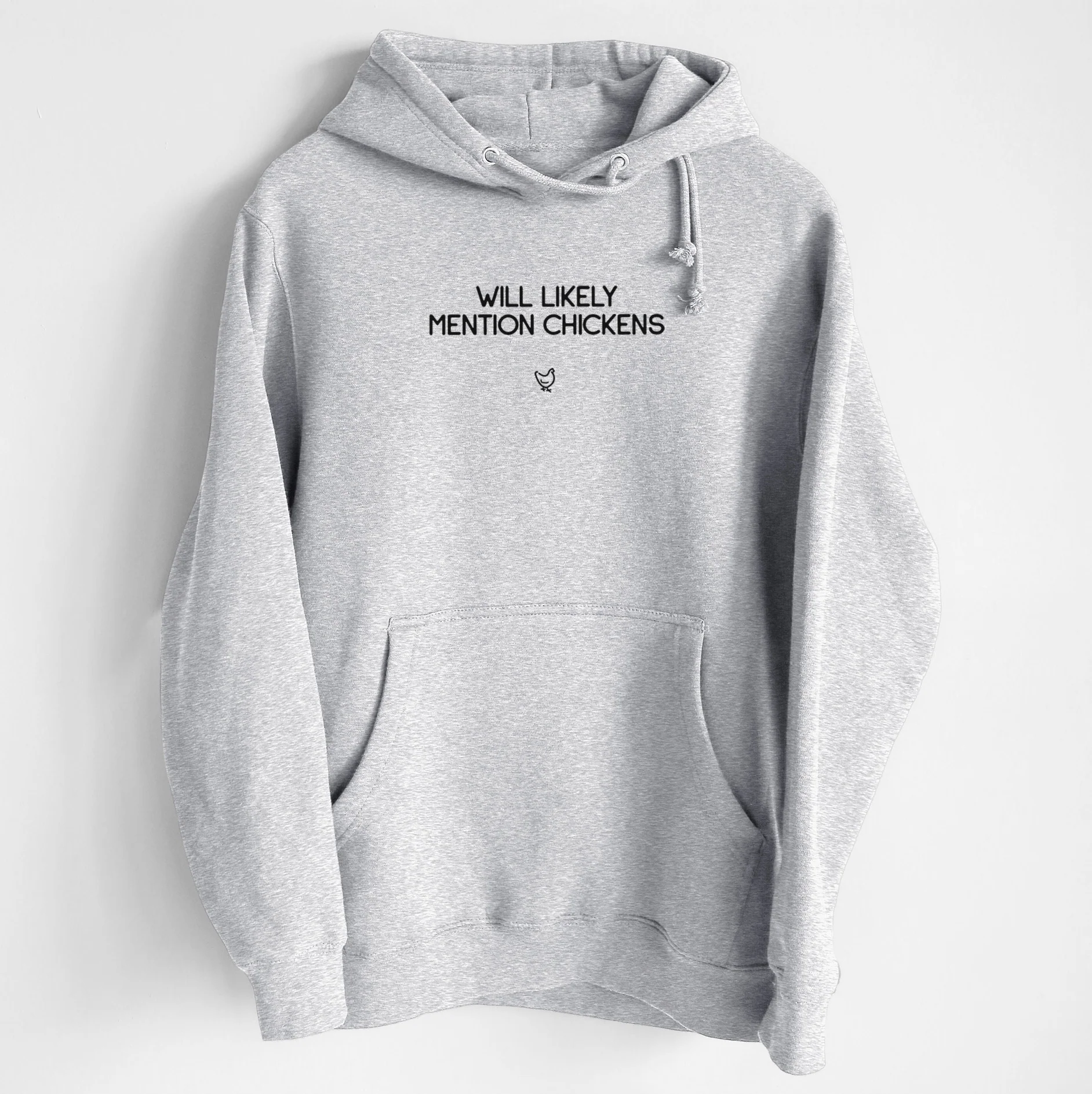 Will Likely Mention Chickens - Heavyweight Fleece Hoodie - Image 6