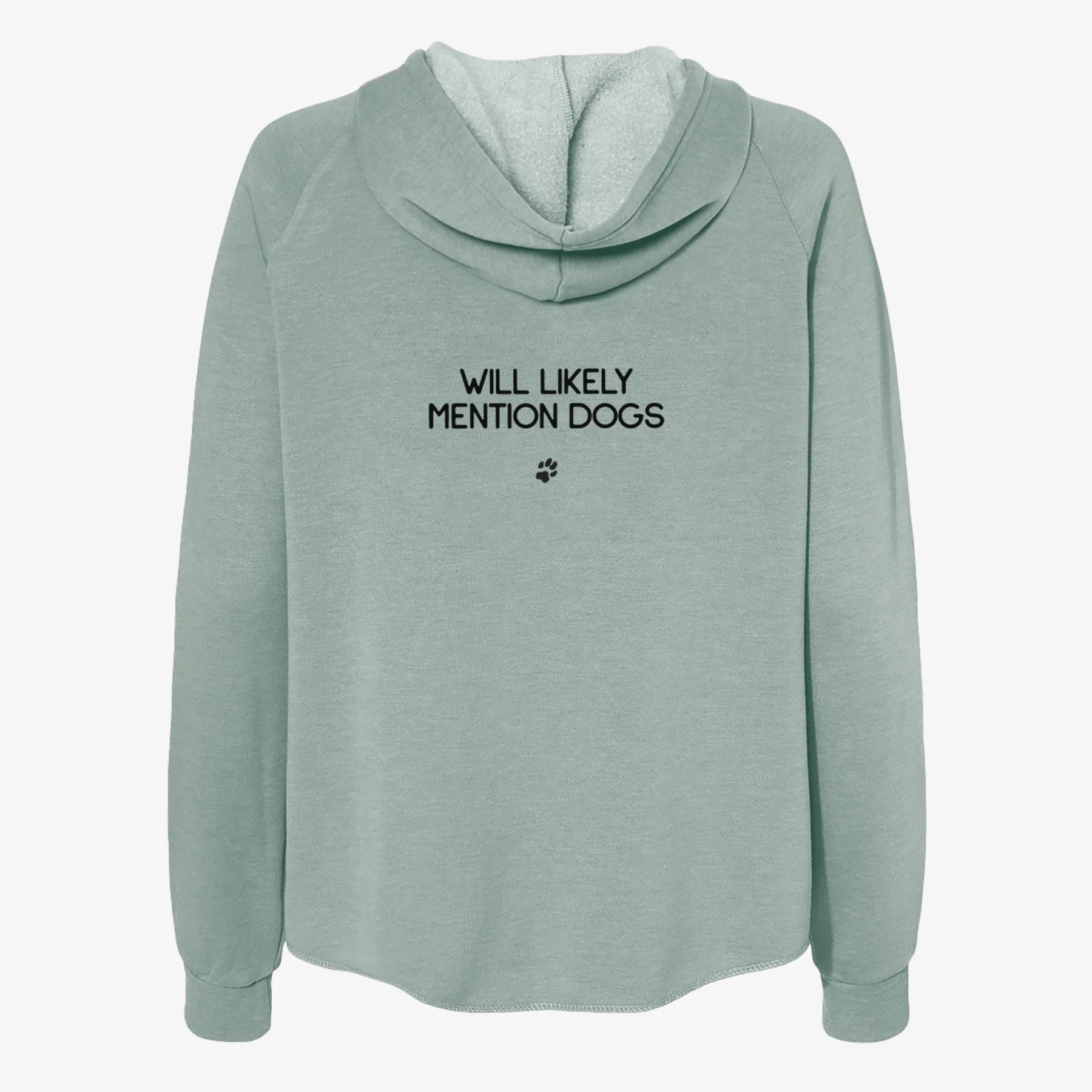 Will Likely Mention Dogs - Women's Cali Wave Zip-Up Sweatshirt - Image 4