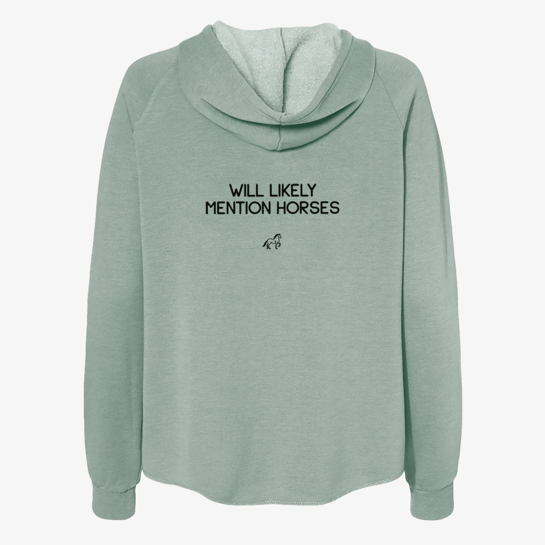 Will Likely Mention Horses - Women's Cali Wave Zip-Up Sweatshirt - Image 4