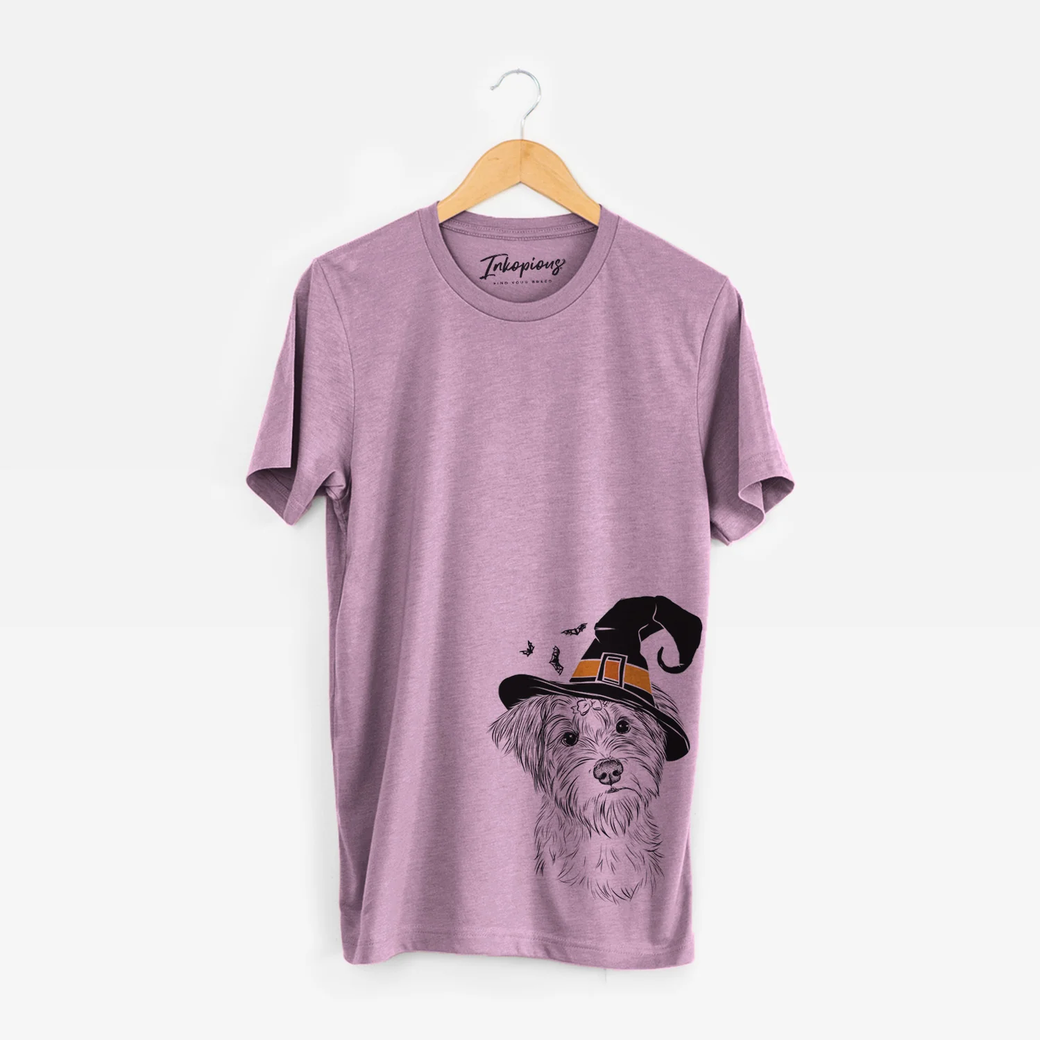 Witch Birdee the Schnauzer Mix - Unisex Crewneck - Image 4