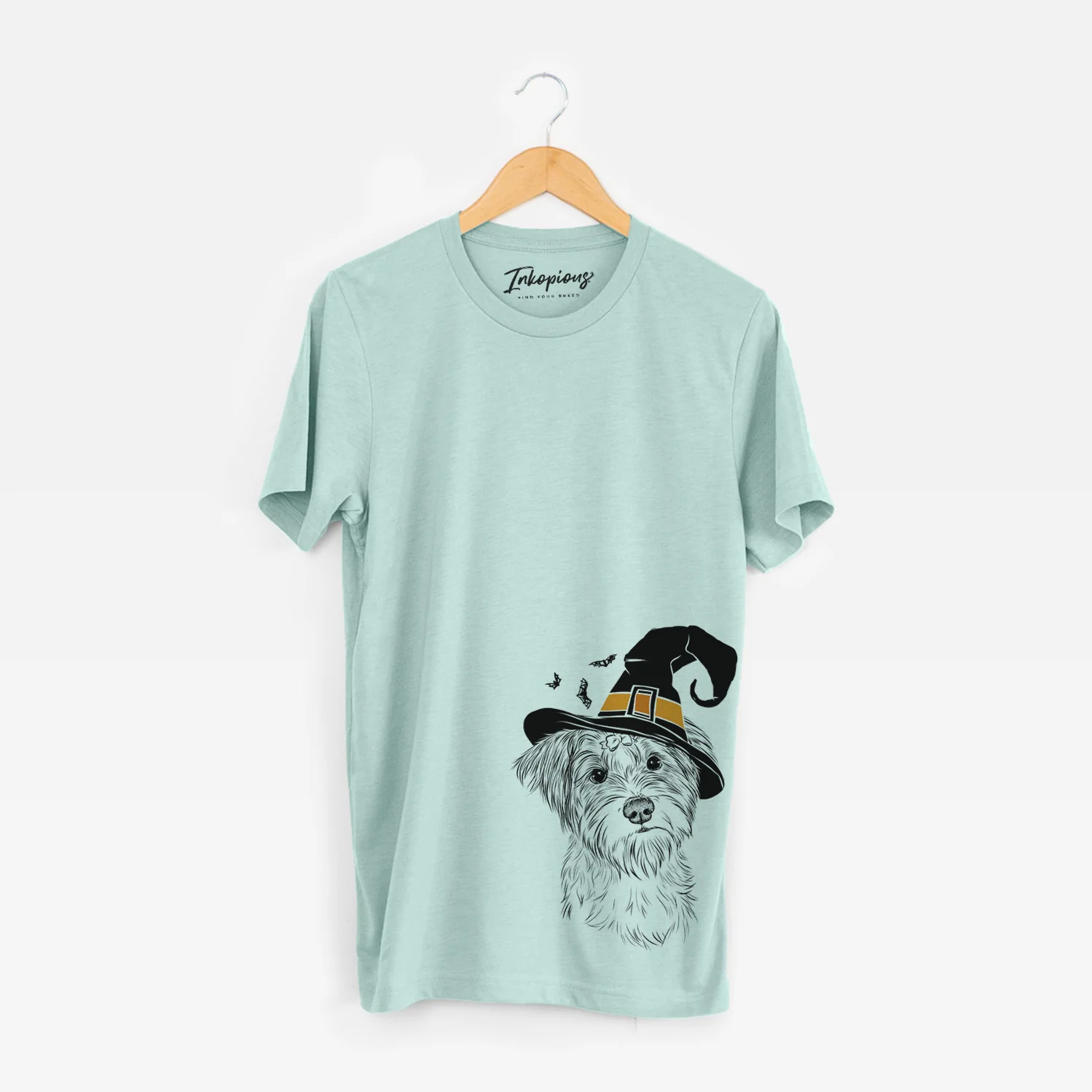 Witch Birdee the Schnauzer Mix - Unisex Crewneck - Image 5