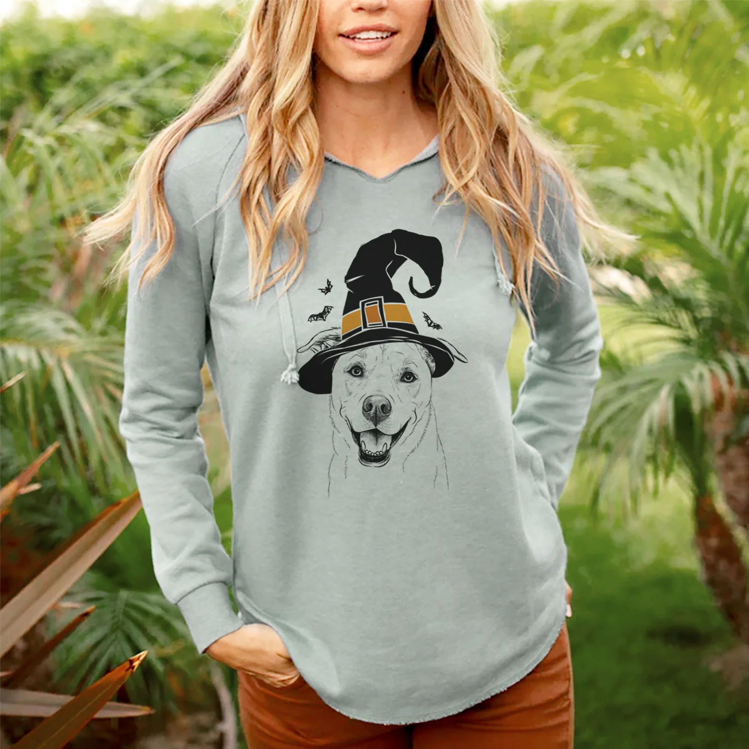 Witch Carl the Mixed Breed - Cali Wave Hooded Sweatshirt - Image 3