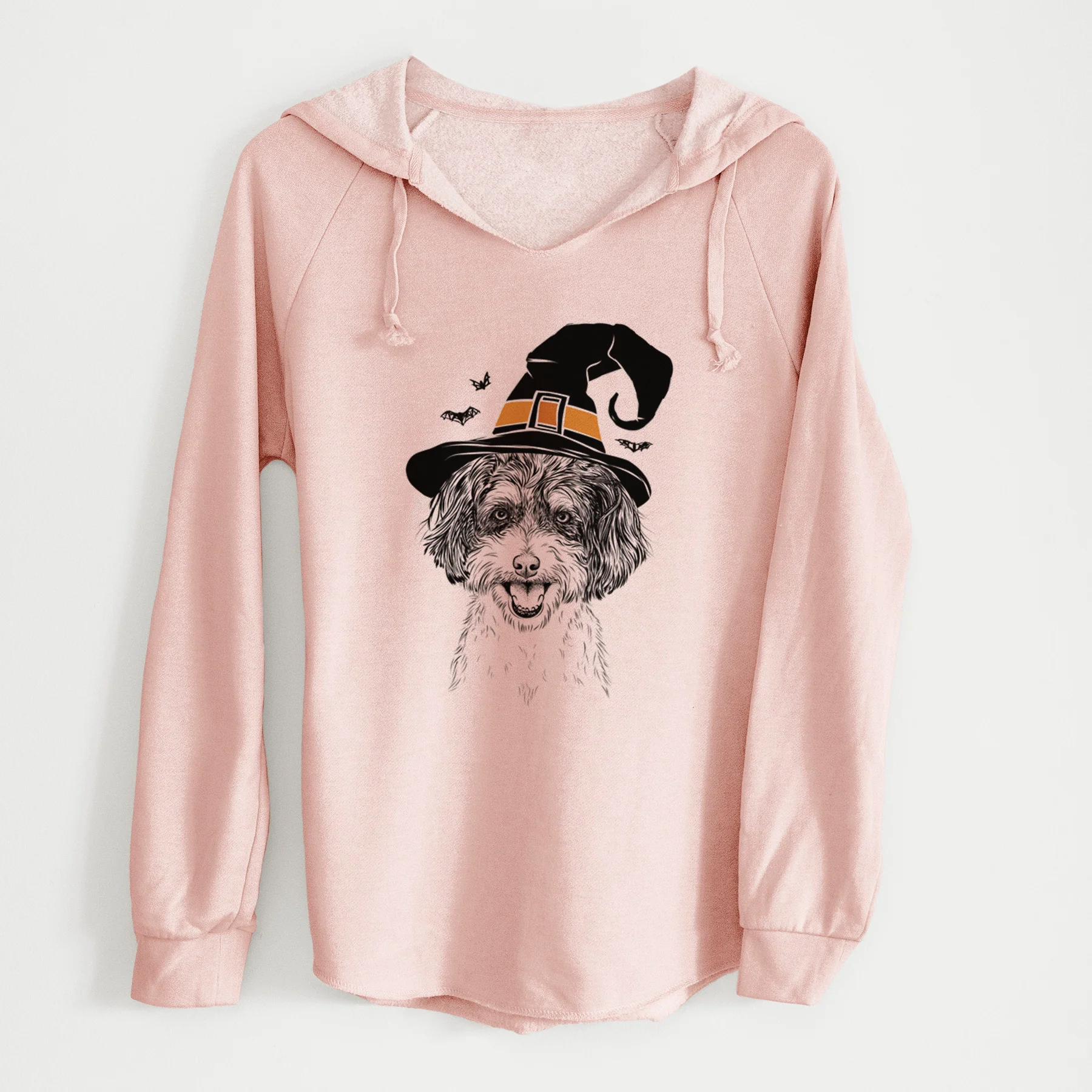 Witch Carlos the Cavapoo - Cali Wave Hooded Sweatshirt - Image 5