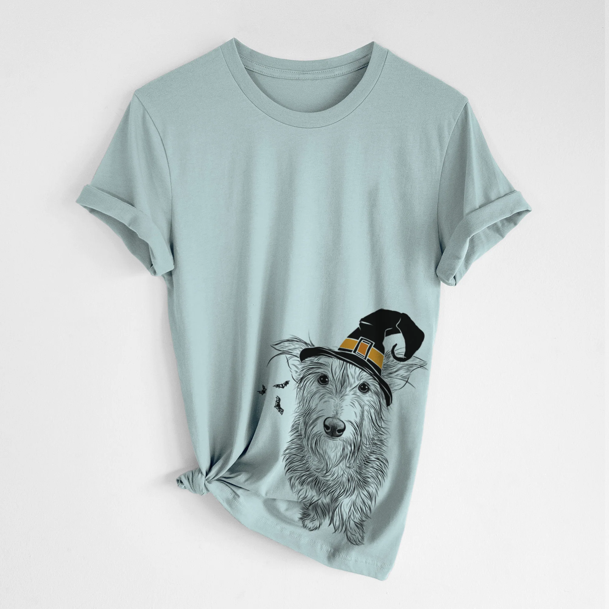 Witch Frida Doggo the Rescue Terrier Mix - Unisex Crewneck - Image 5