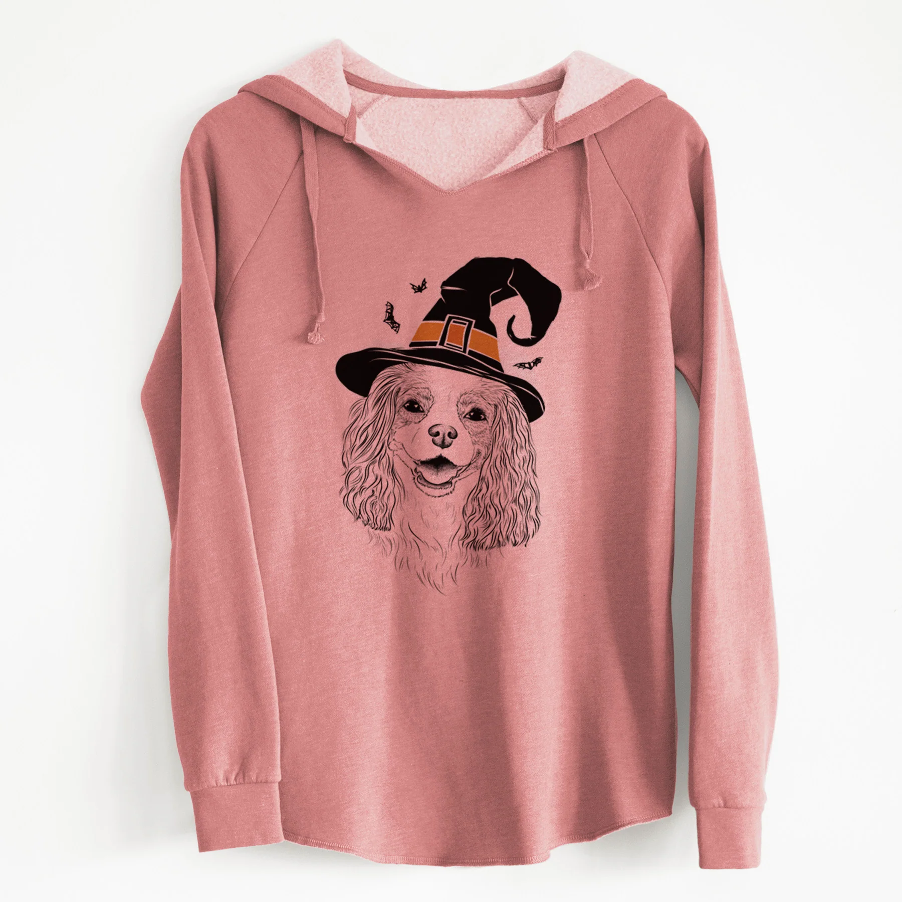 Witch Halley Comet the Cavalier King Charles Spaniel - Cali Wave Hooded Sweatshirt - Image 6