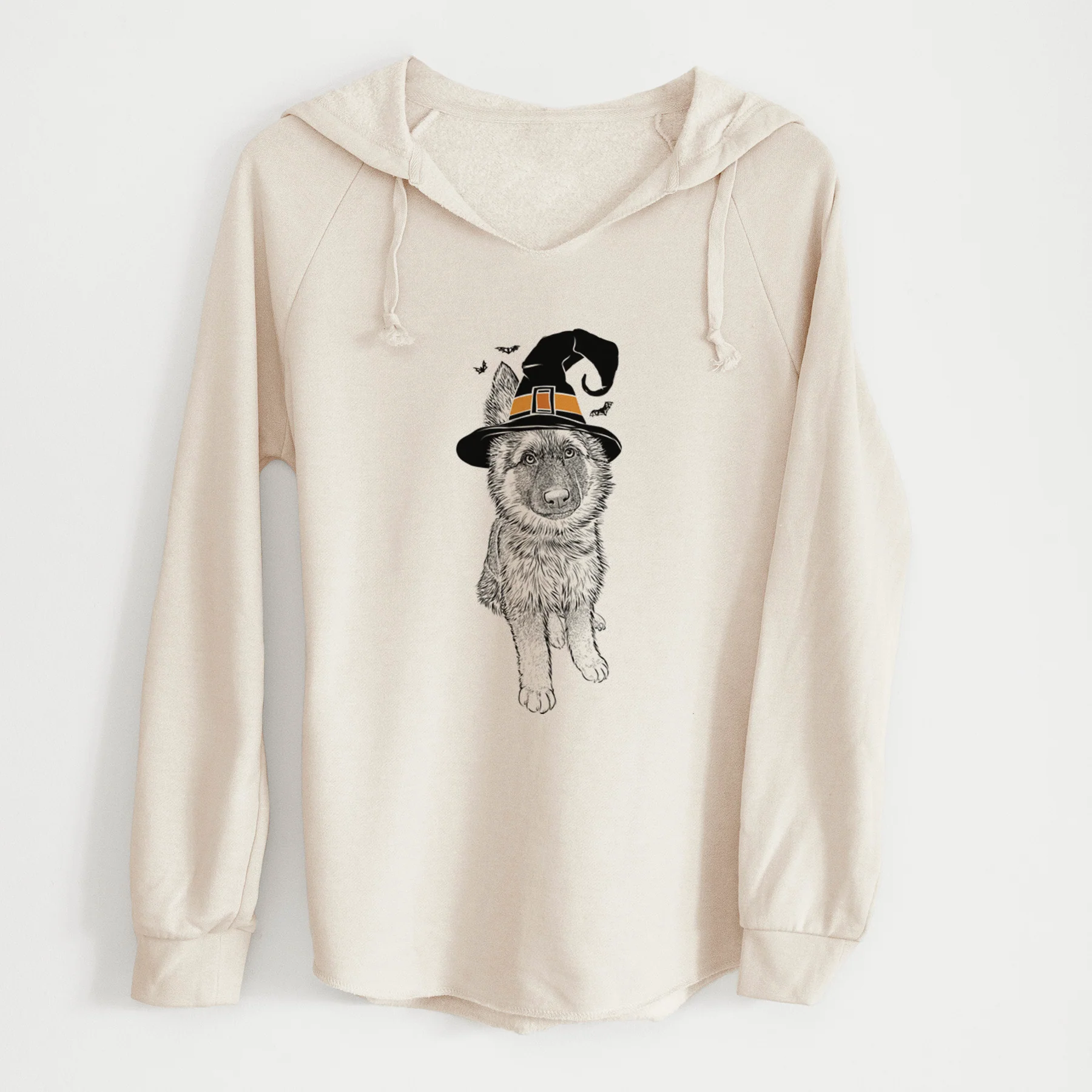 Witch Kuyo the German Shepherd - Cali Wave Hooded Sweatshirt