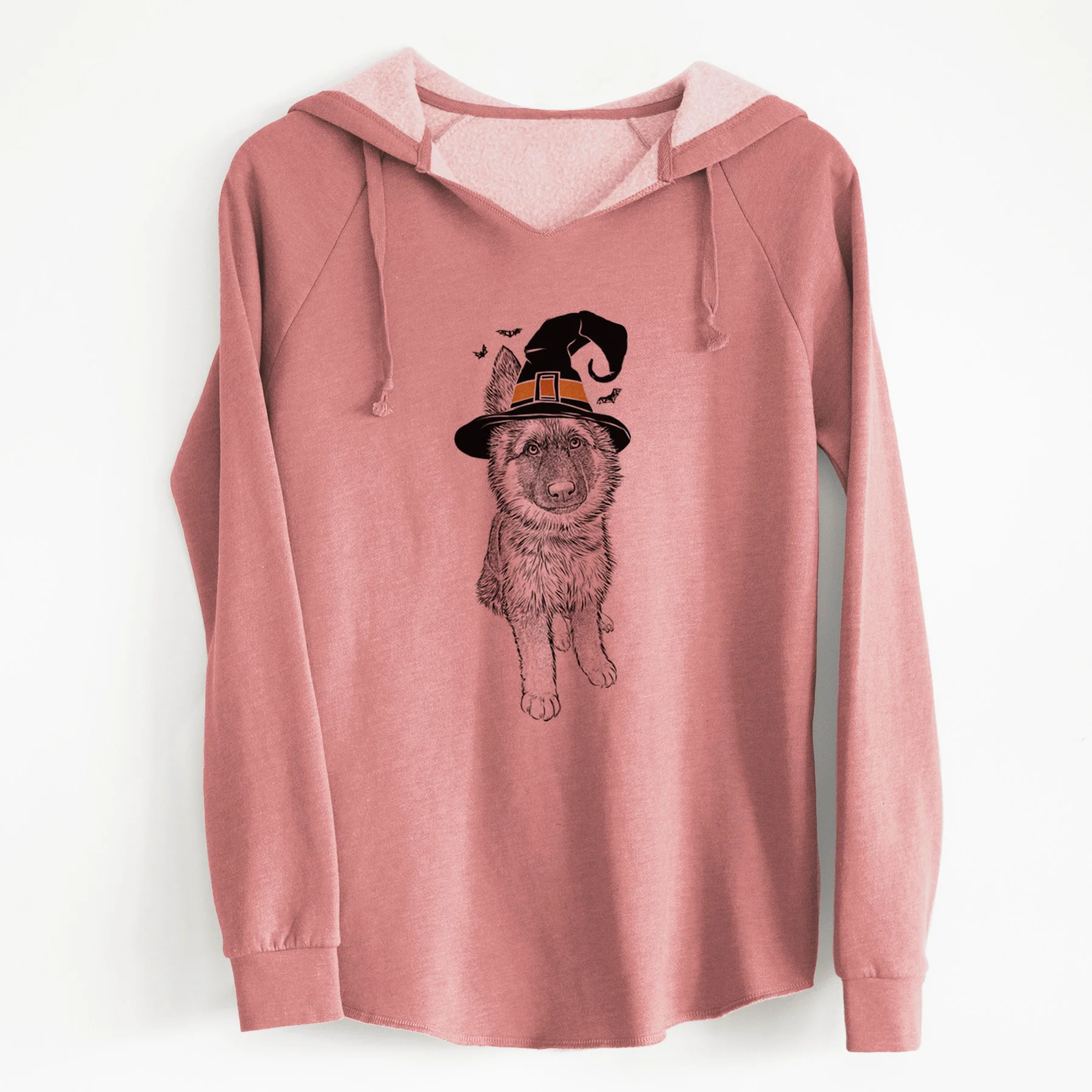 Witch Kuyo the German Shepherd - Cali Wave Hooded Sweatshirt - Image 6