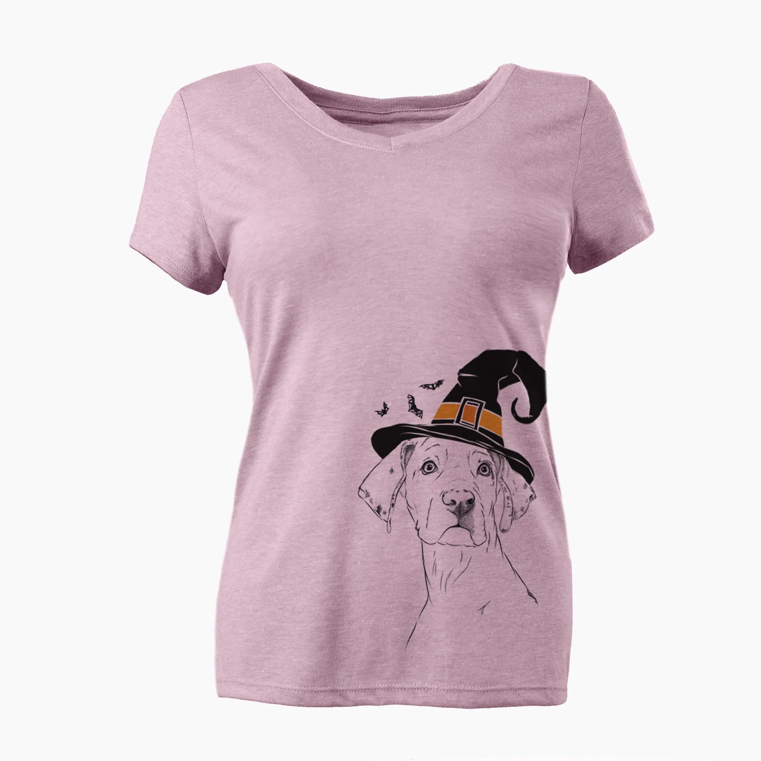 Witch Lumen the Special Needs Great Dane - Women's Perfect V-neck Shirt - Image 2