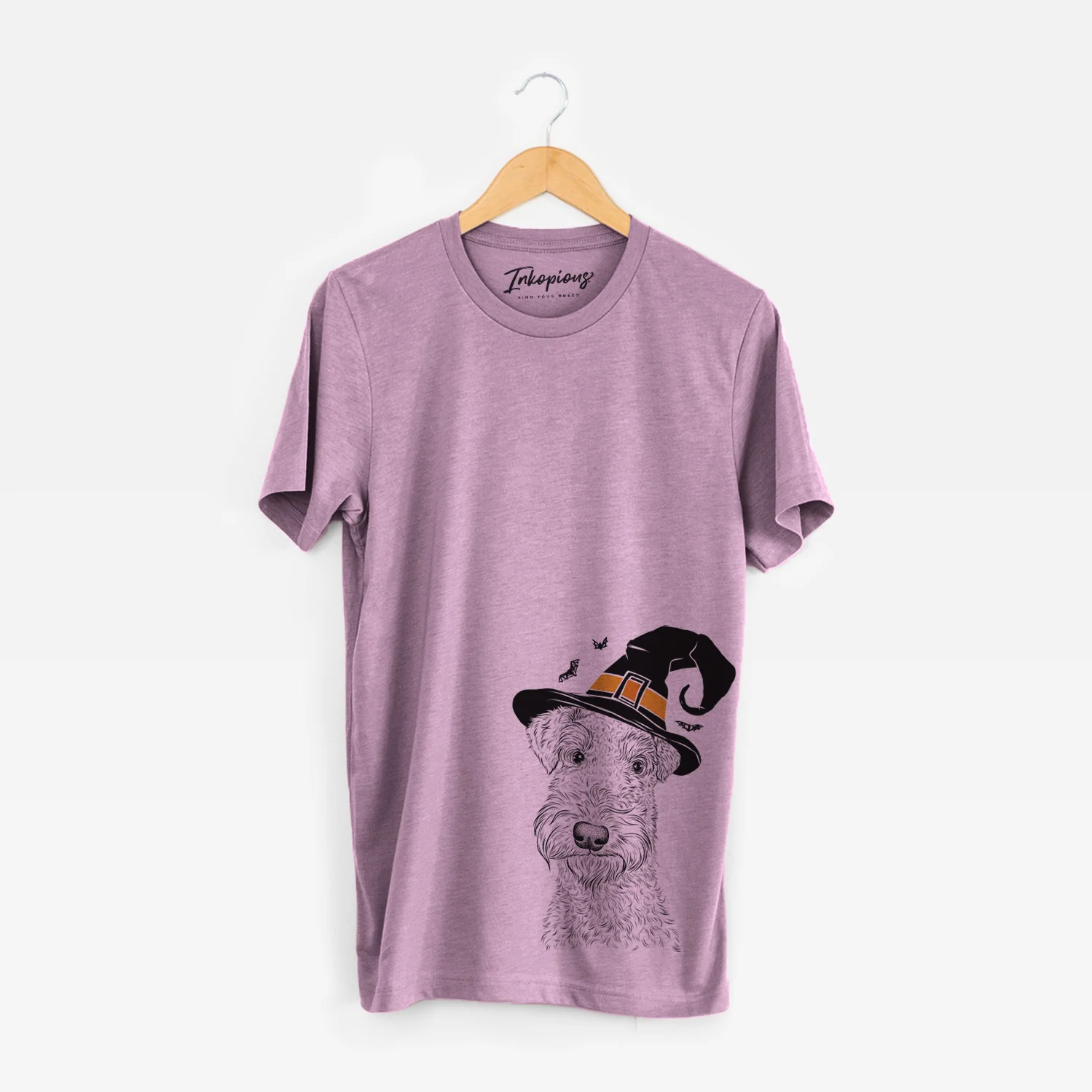Witch Roc Haven Maggie May the Airedale Terrier - Unisex Crewneck - Image 4