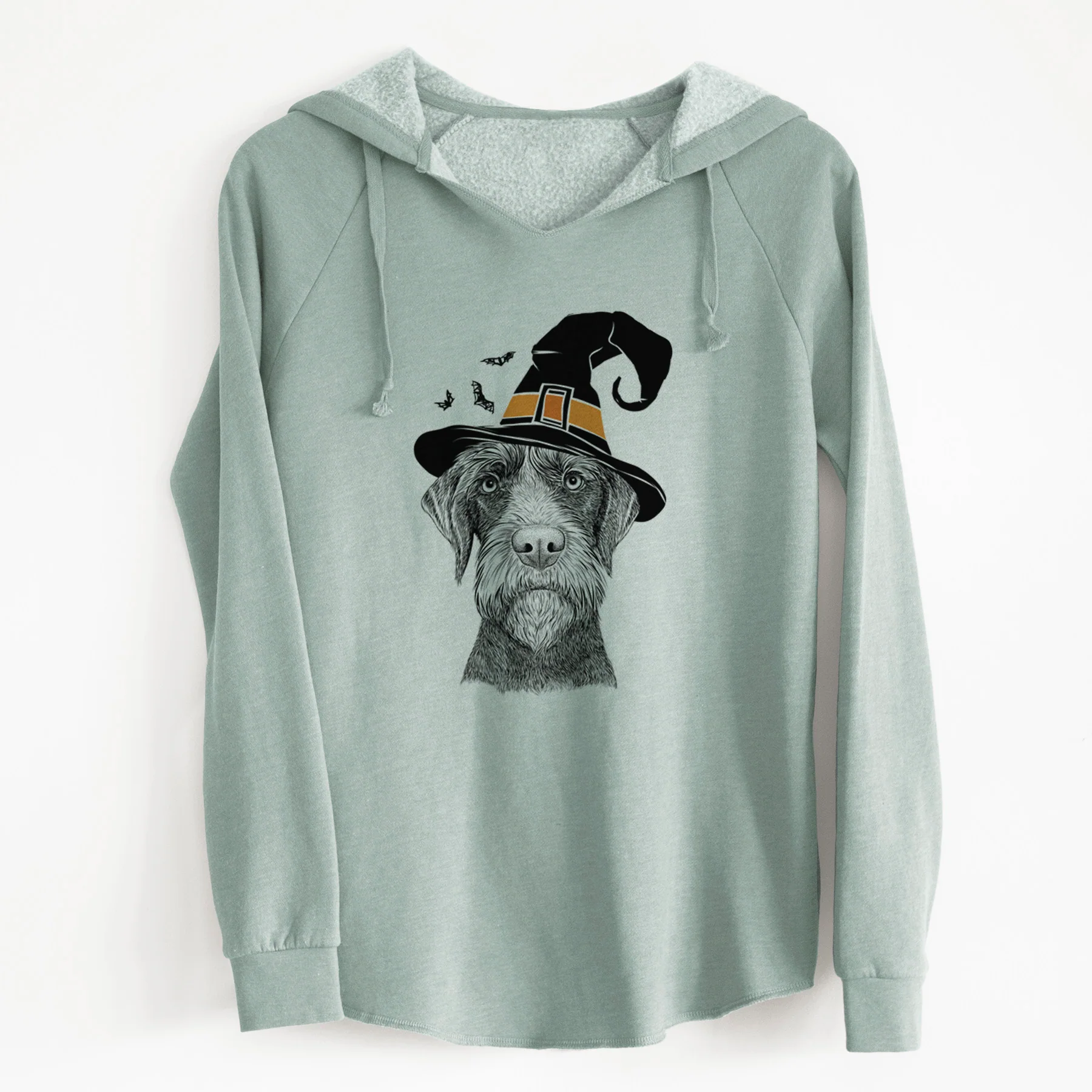 Witch Oakley the Pudelpointer - Cali Wave Hooded Sweatshirt - Image 7