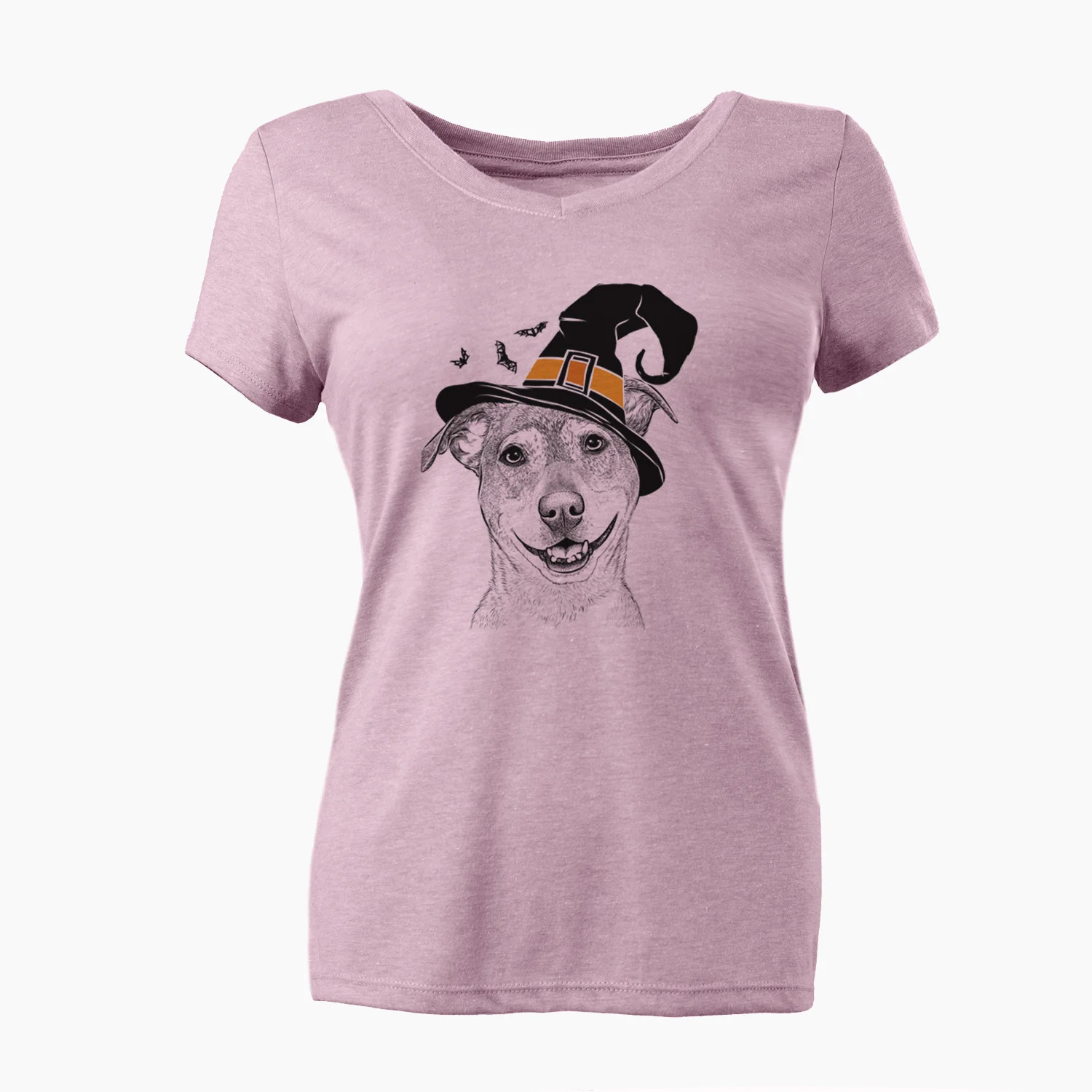 Witch Reese the Mountain Cur - Women's Perfect V-neck Shirt - Image 6