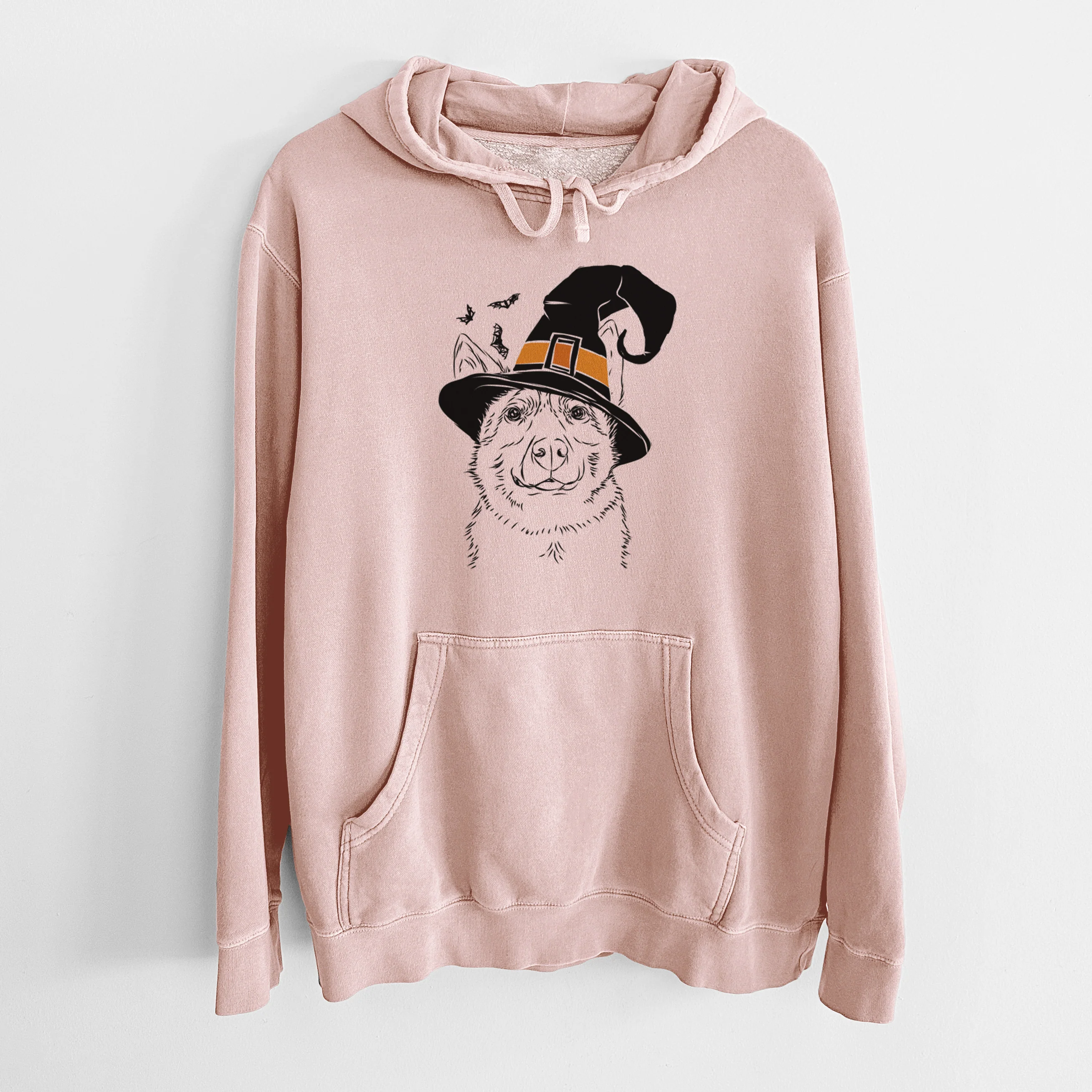 Witch Austin the Heeler - Unisex Pigment Dyed Hoodie - Image 5