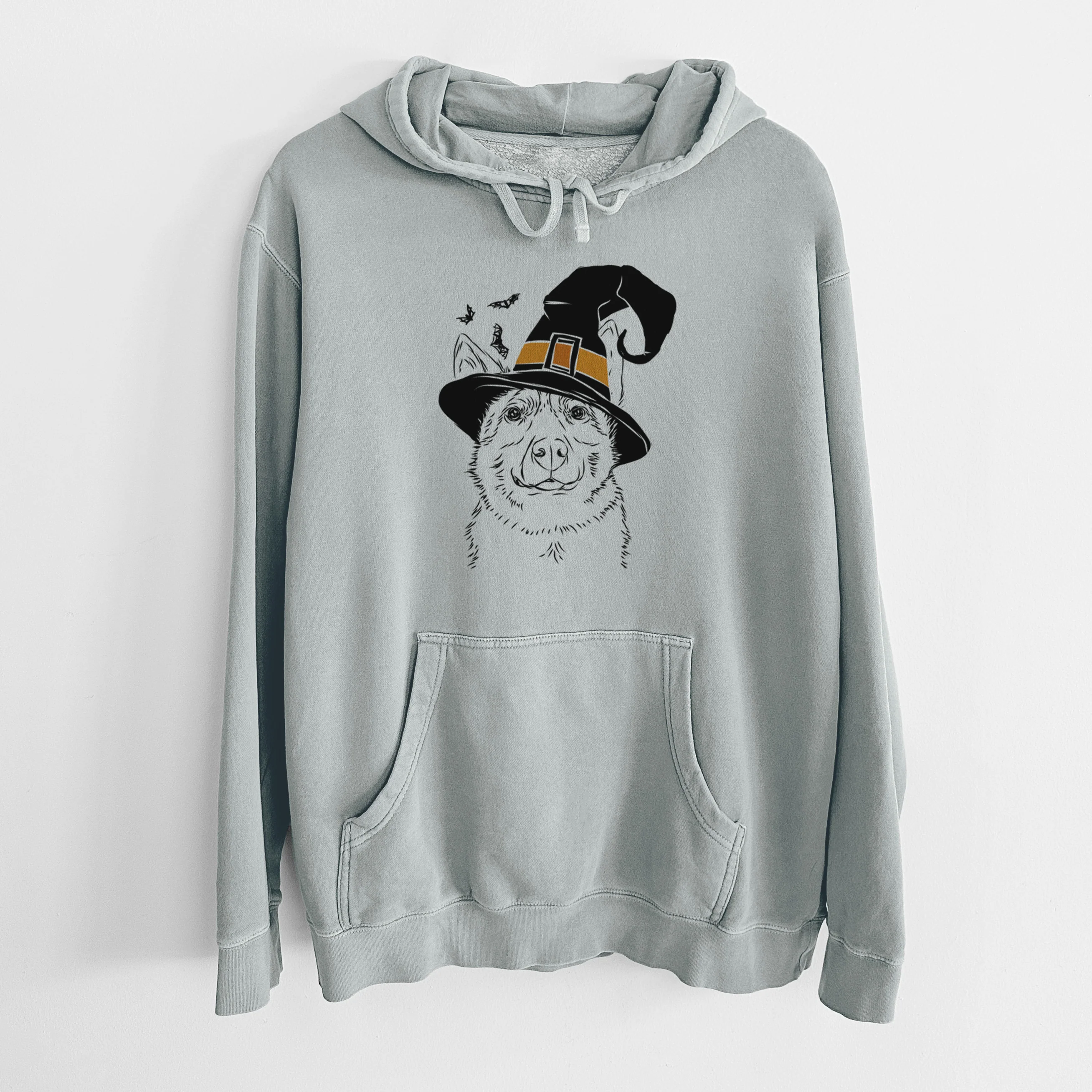 Witch Austin the Heeler - Unisex Pigment Dyed Hoodie - Image 6