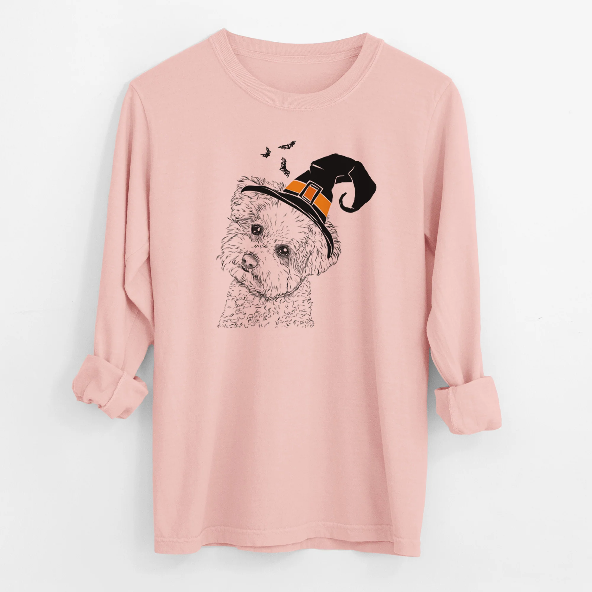 Witch Bento the Bolognese - Men's Heavyweight 100% Cotton Long Sleeve - Image 12