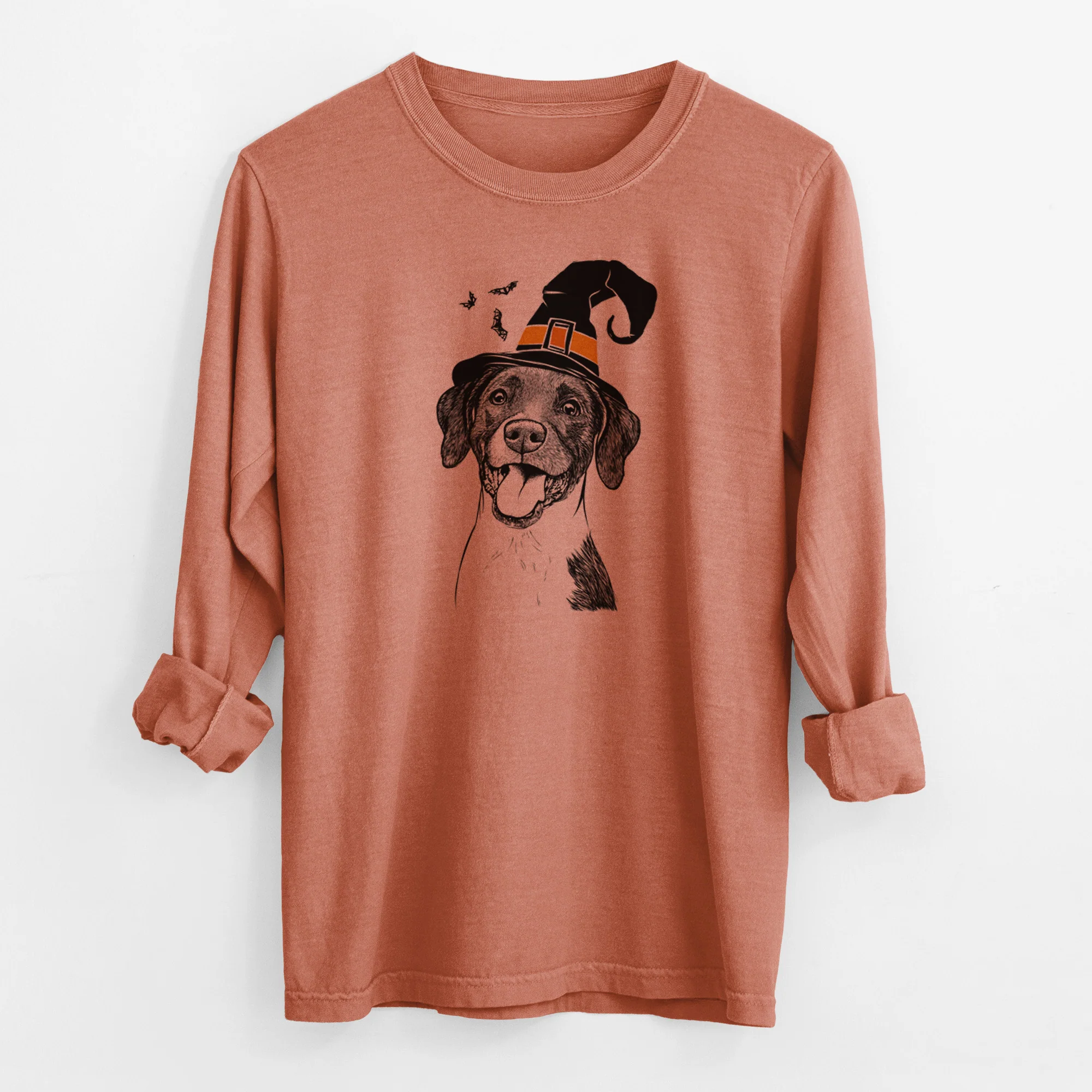 Witch Harper the Mixed Breed - Men's Heavyweight 100% Cotton Long Sleeve