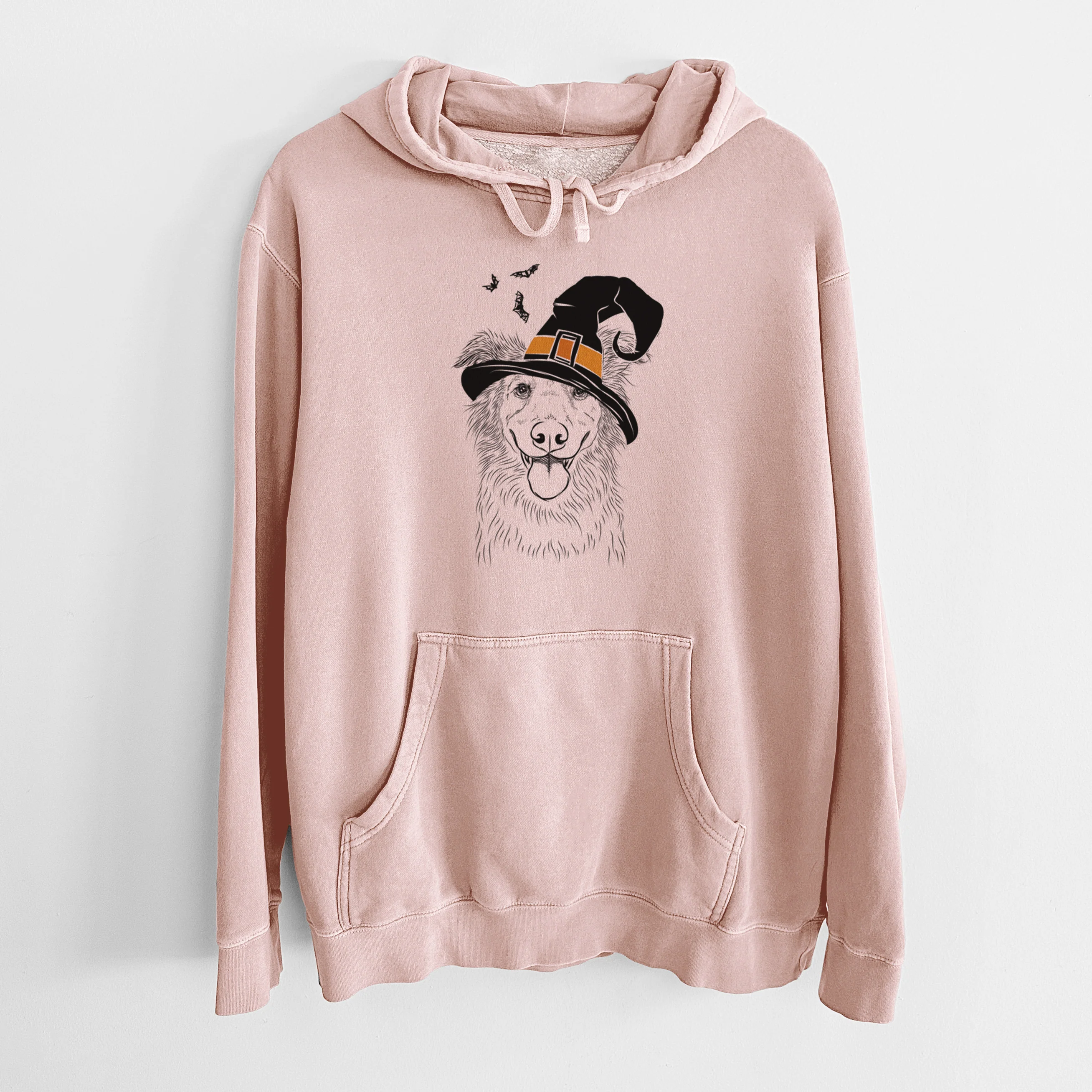 Witch Ruxtin the Mixed Breed - Unisex Pigment Dyed Hoodie - Image 5