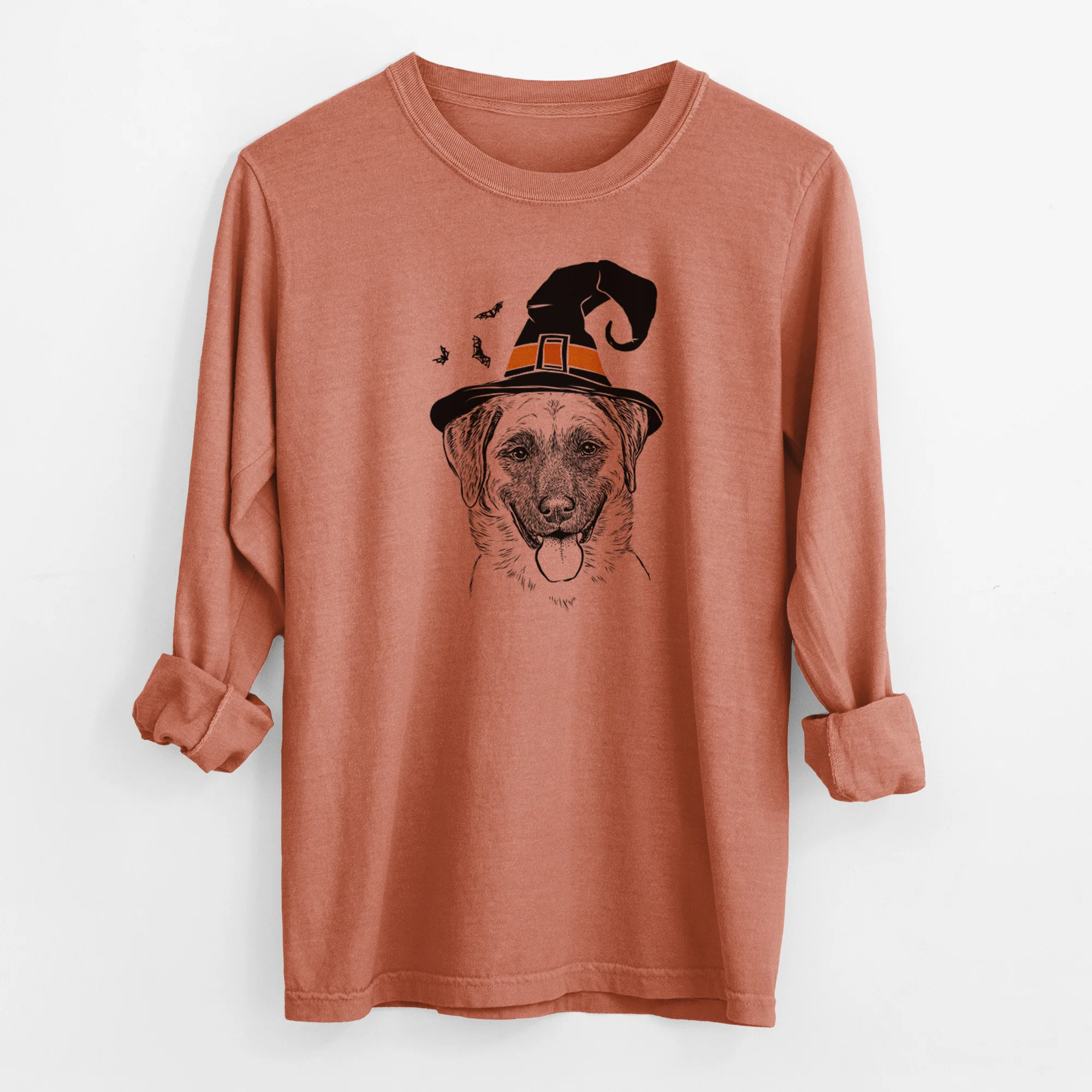 Witch Willow the Anatolian Shepherd - Men's Heavyweight 100% Cotton Long Sleeve