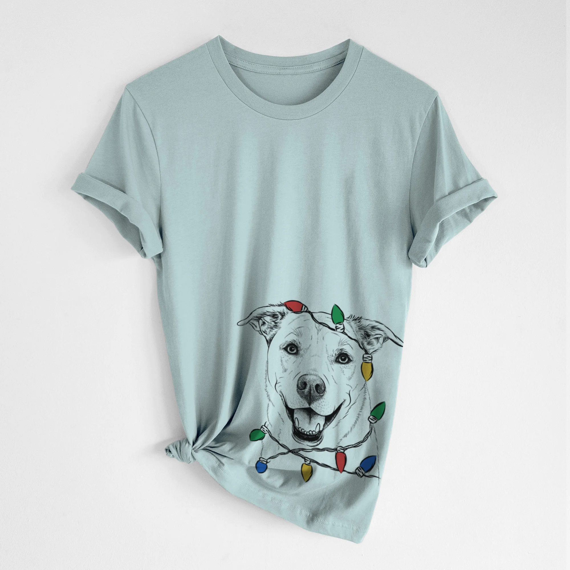 Christmas Lights Name the Mixed Breed - Unisex Crewneck - Image 5