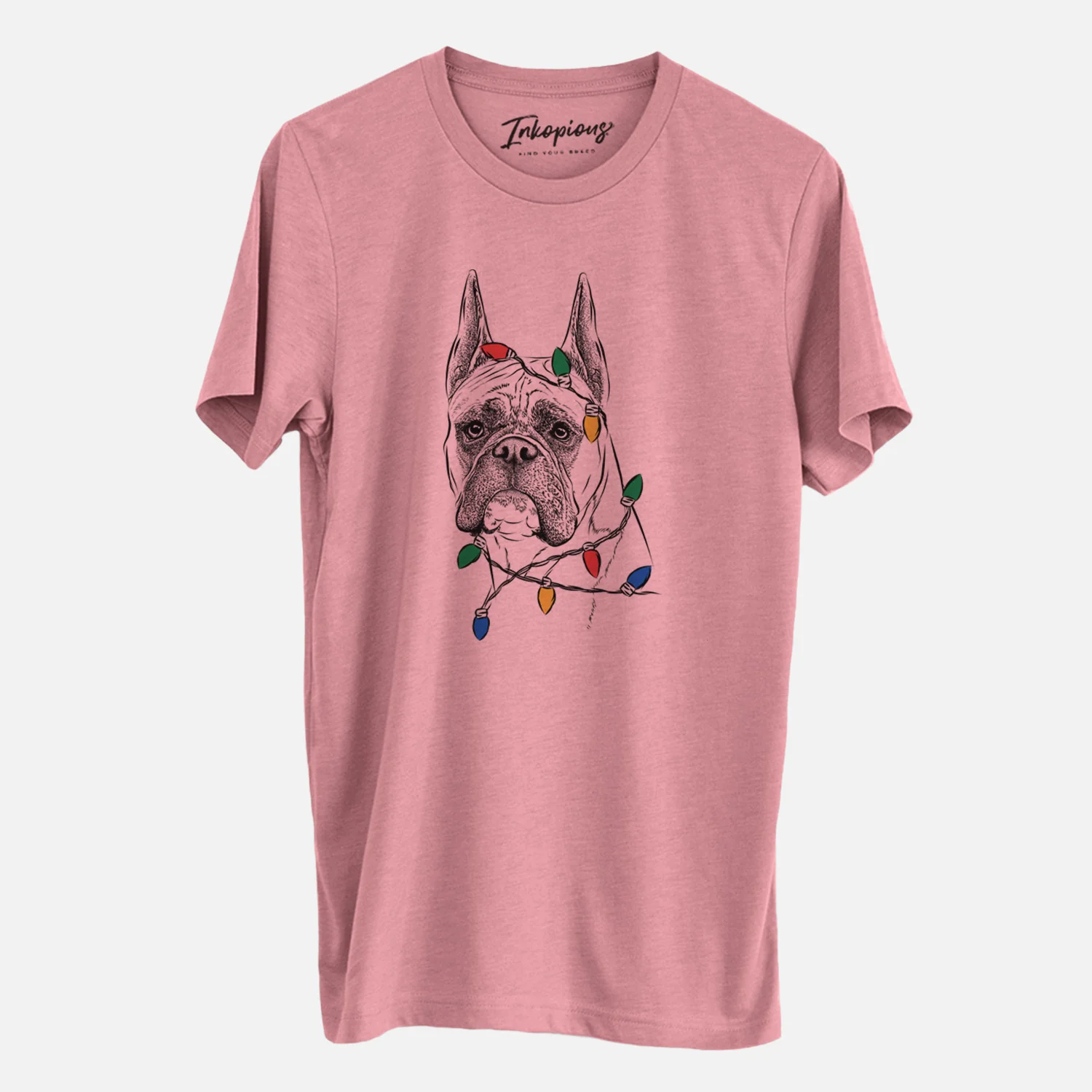 Christmas Lights Name the Boxer - Unisex Crewneck - Image 7