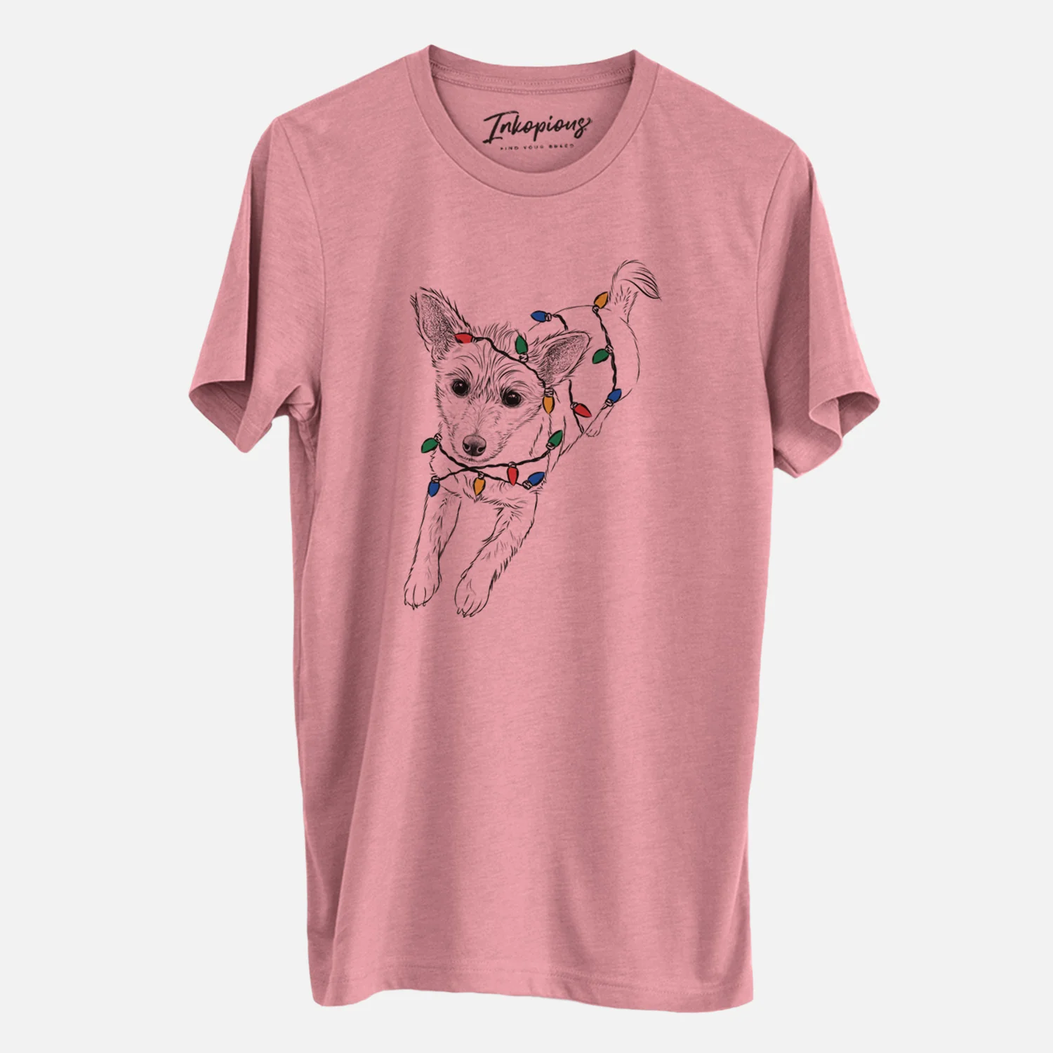 Christmas Lights Name the Terrier Mix - Unisex Crewneck - Image 7