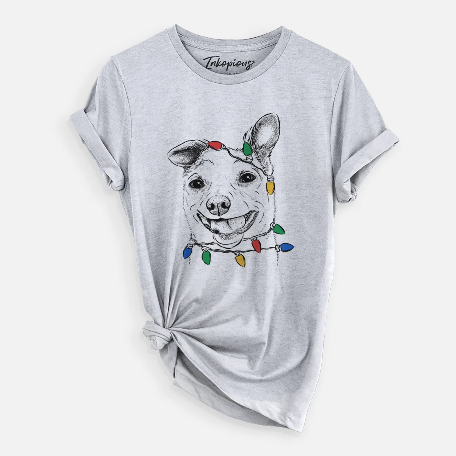 Christmas Lights Name the Mixed Breed - Unisex Crewneck - Image 6