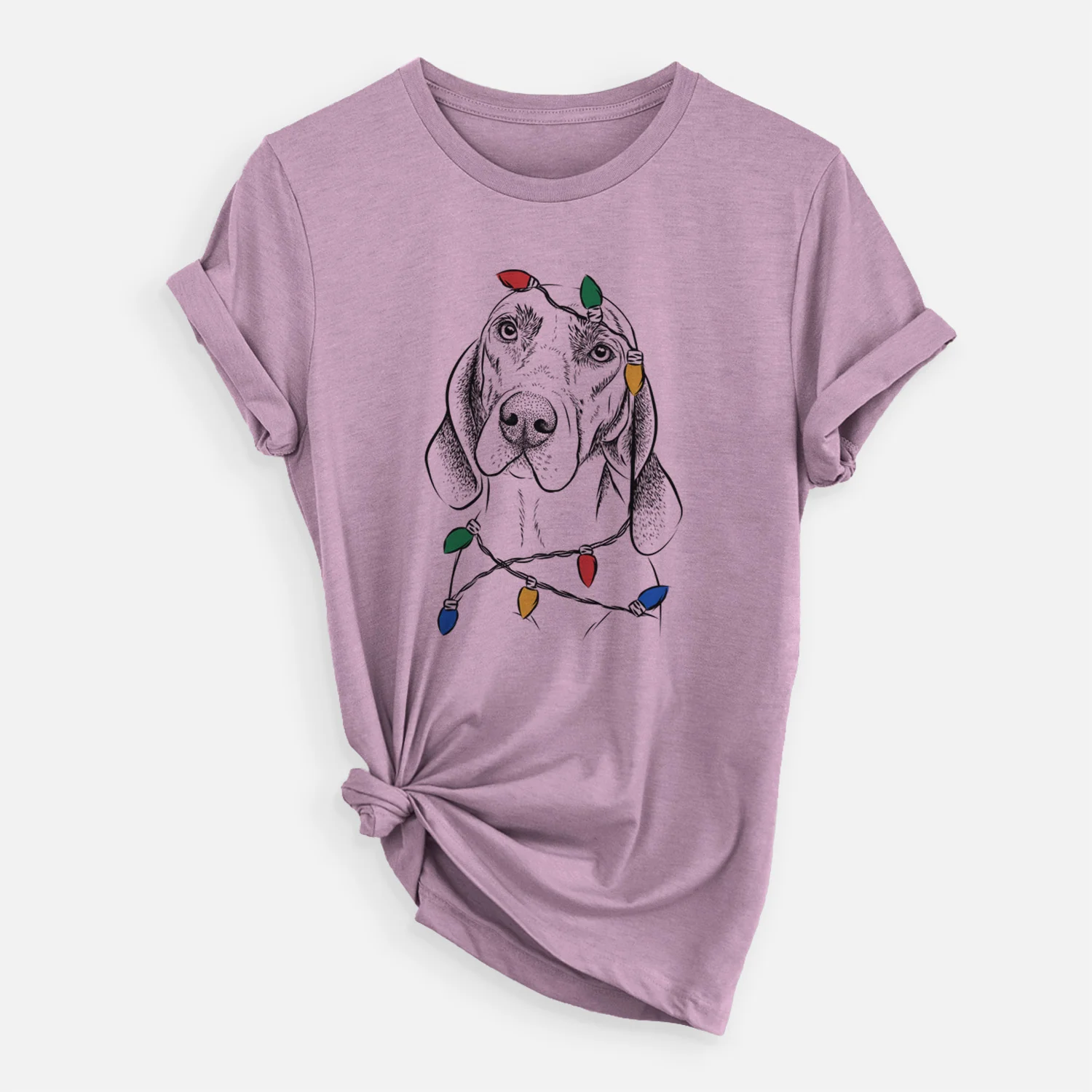 Christmas Lights Name the Plott Hound - Unisex Crewneck - Image 8