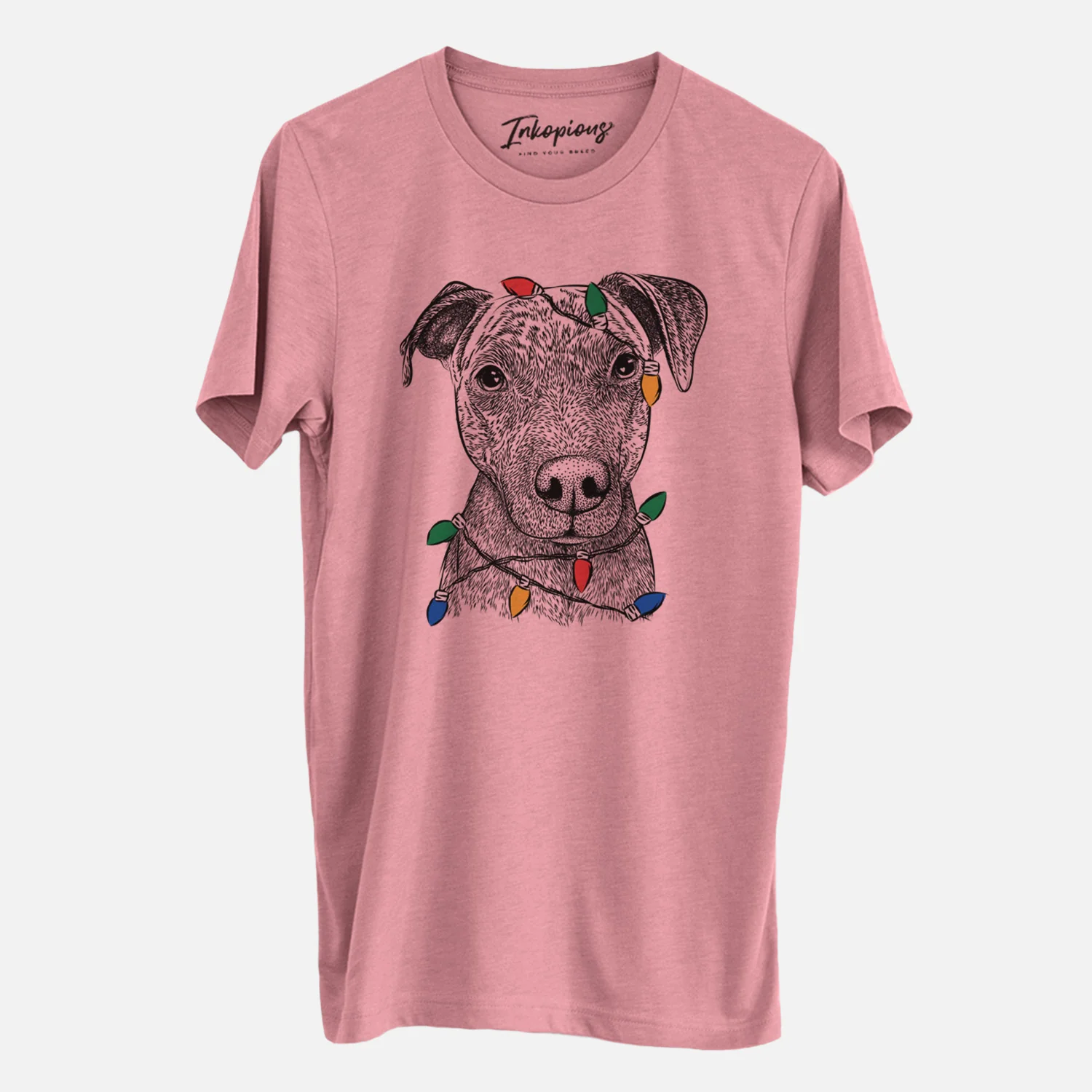 Christmas Lights Name the Pitbull - Unisex Crewneck - Image 7