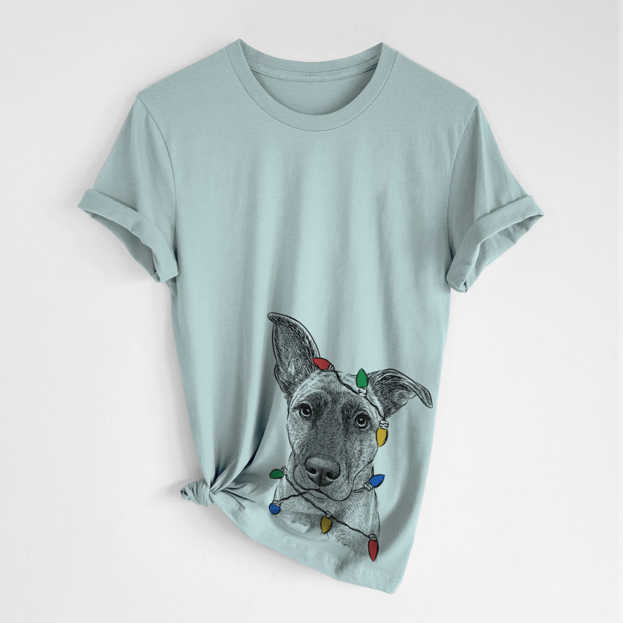 Christmas Lights Name the Mixed Breed - Unisex Crewneck - Image 5