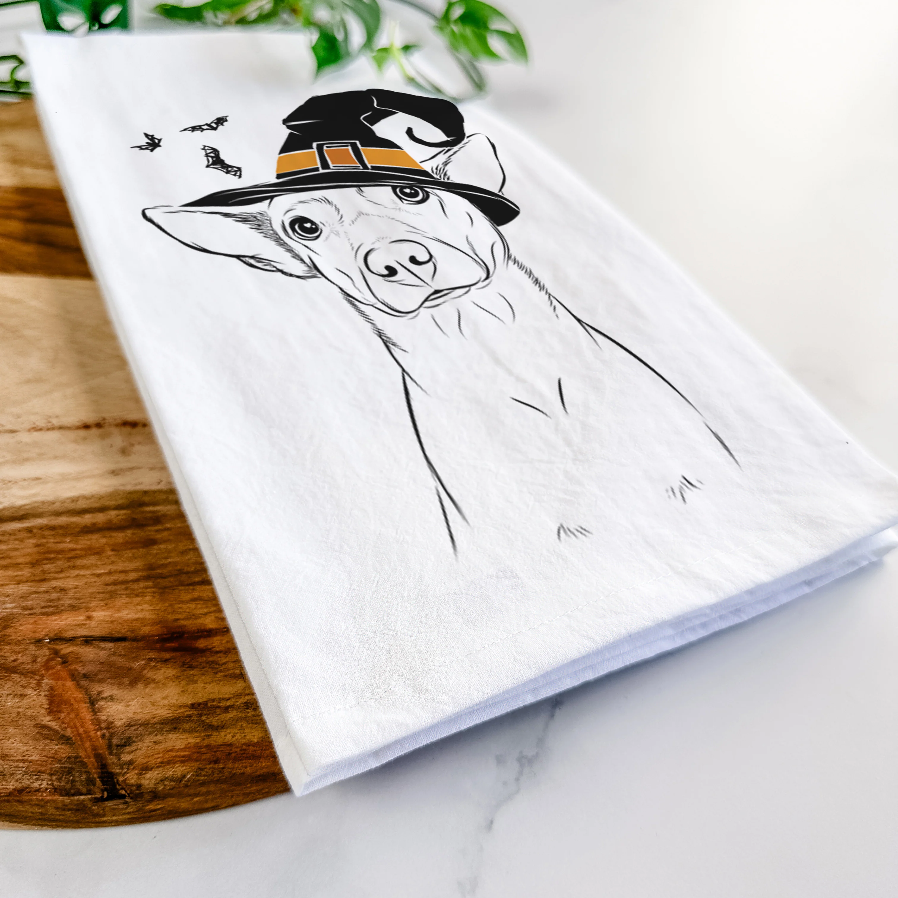 Yogi the Mixed Breed Tea Towel - Image 8
