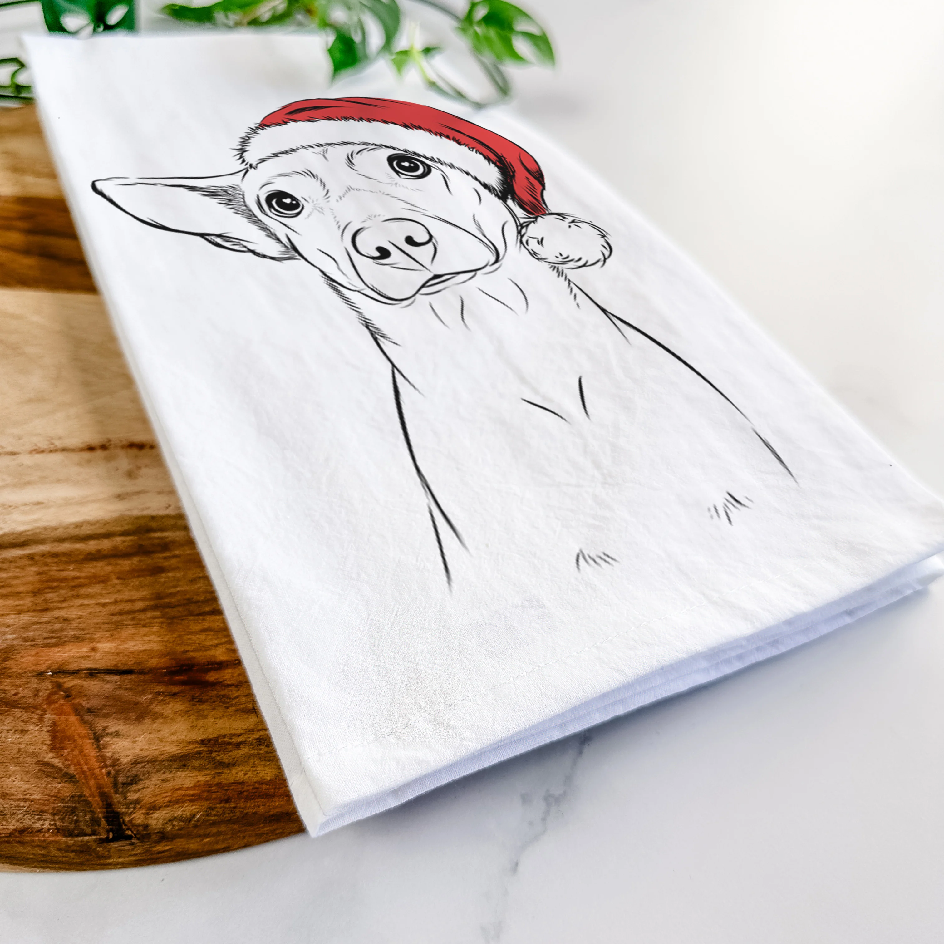 Yogi the Mixed Breed Tea Towel - Image 9