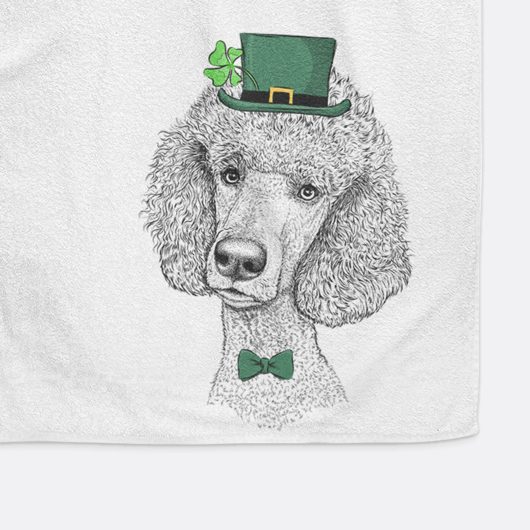 Yuki the Poodle Decorative Hand Towel - Image 14