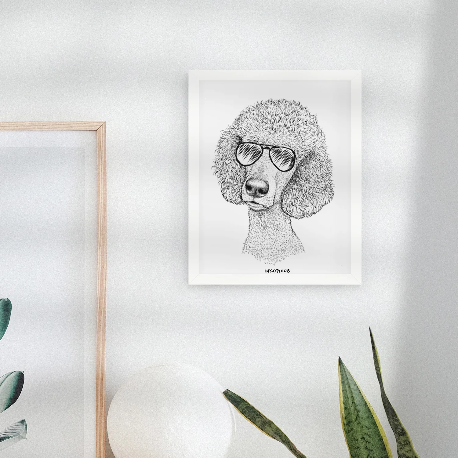 Yuki the Poodle Art Print - Image 5