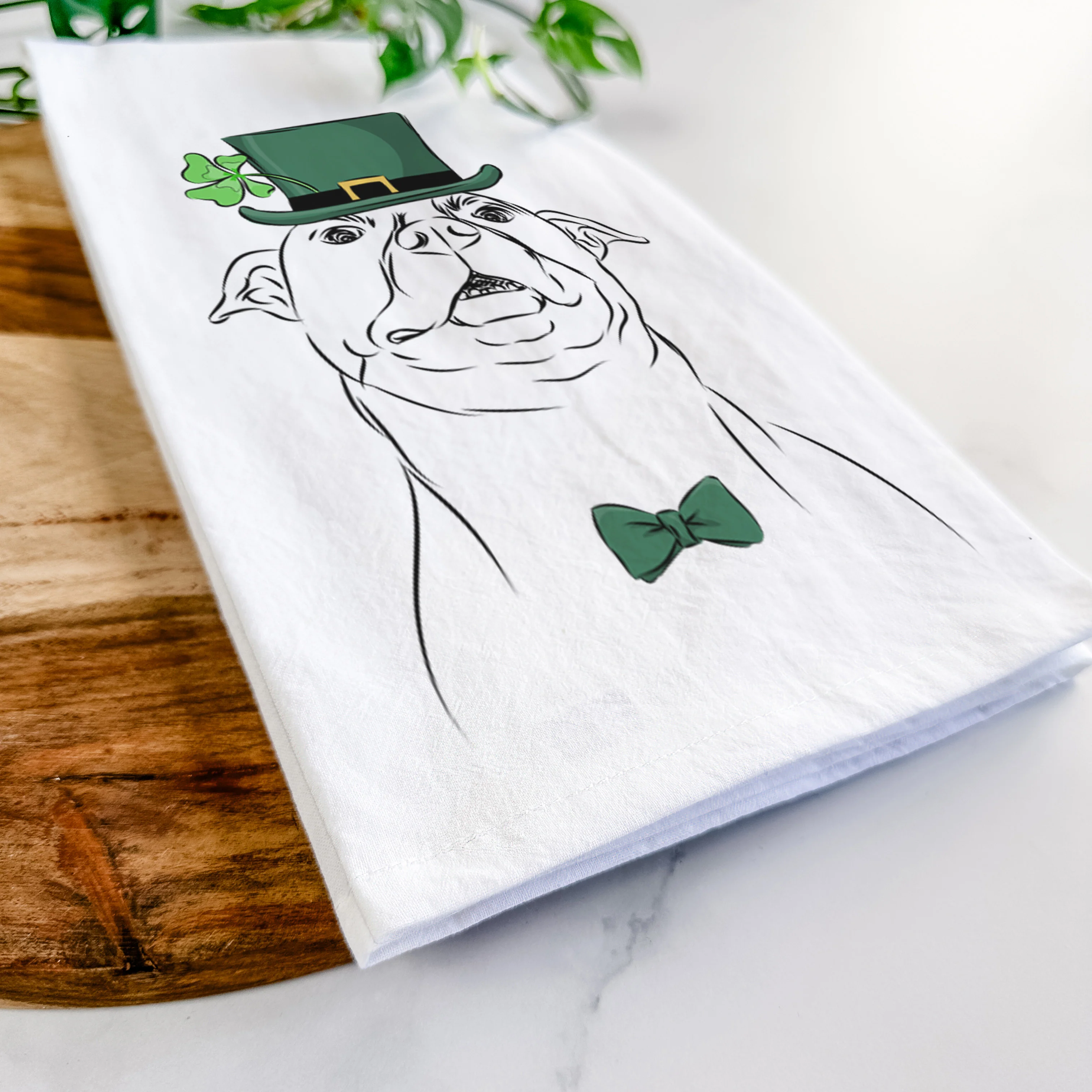 Zada the Pitbull Tea Towel - Image 13