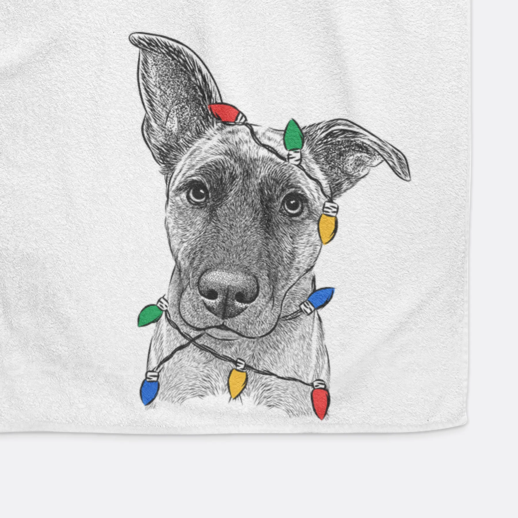 Zoey the Mixed Breed Premium Hand Towel - Image 11