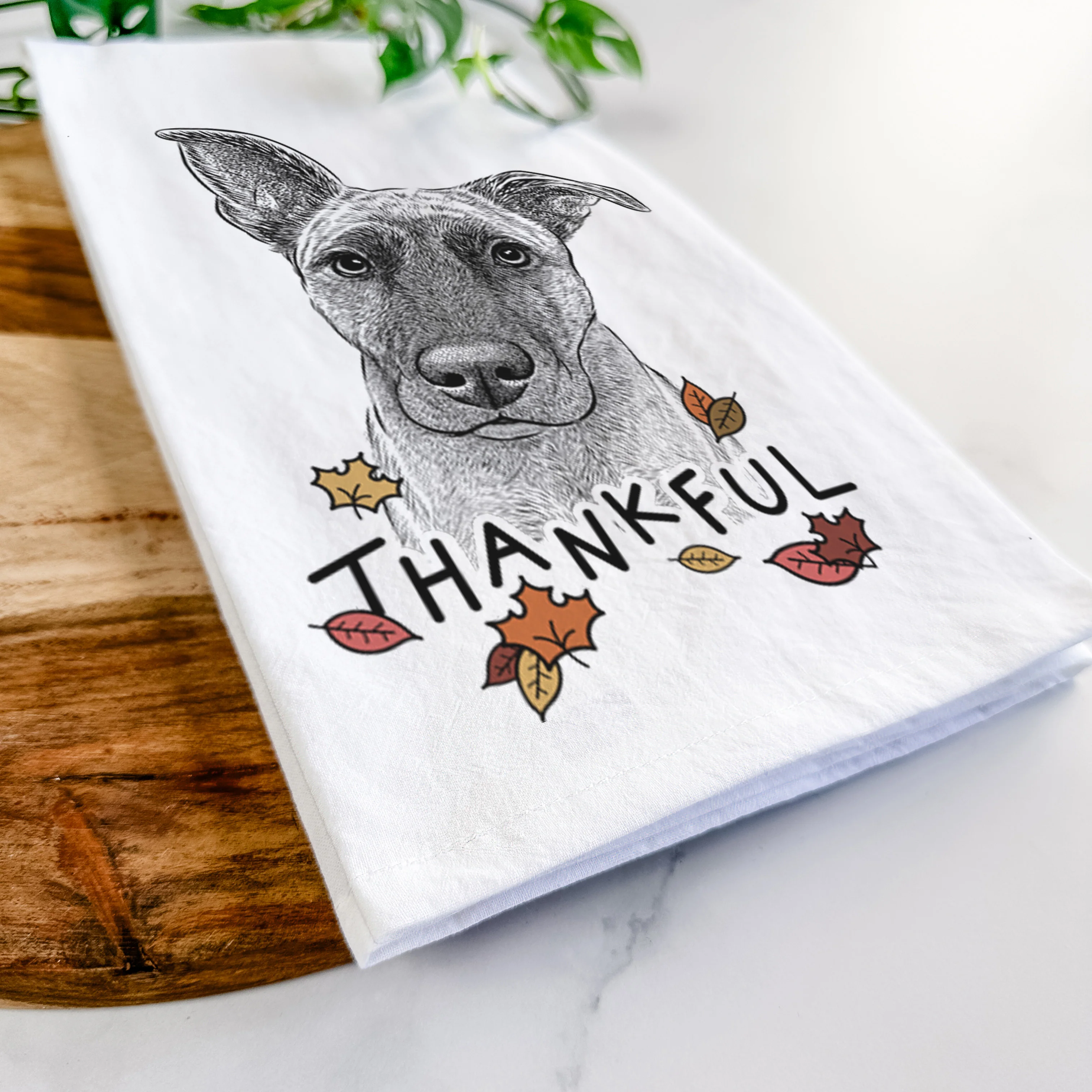 Zoey the Mixed Breed Tea Towel - Image 11